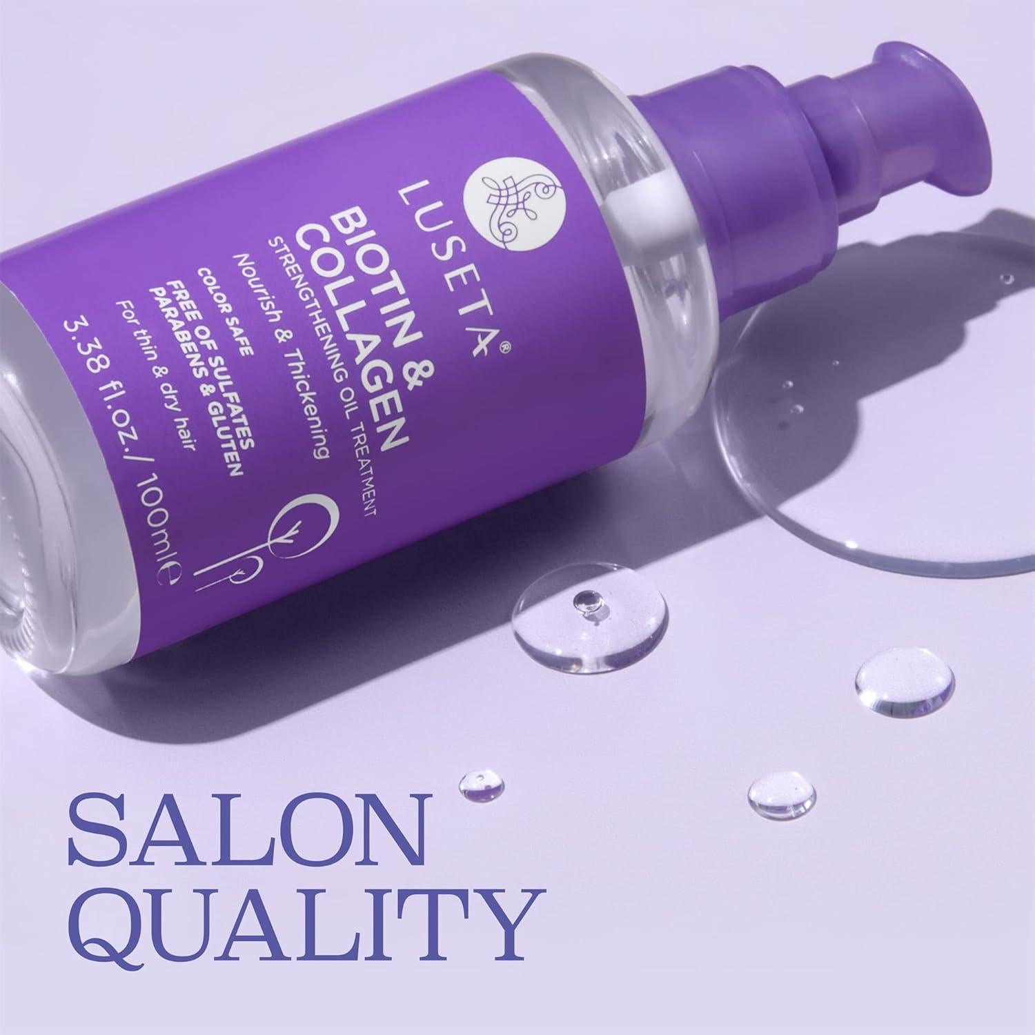 Suero de Crecimiento Capilar Luseta Biotina 100 ml