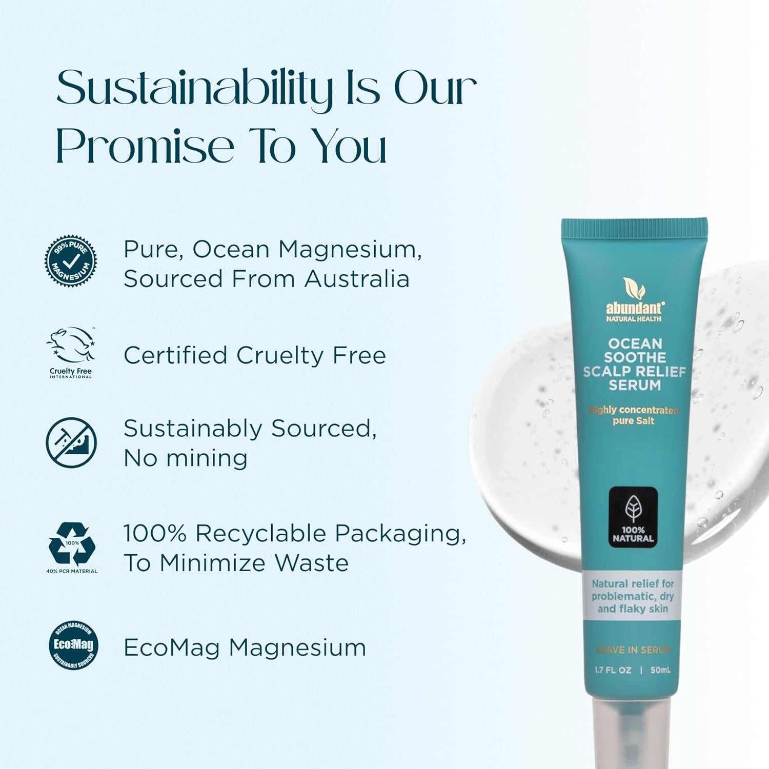 Suero Ocean Soothe para Cuero Cabelludo con Magnesio 50ml