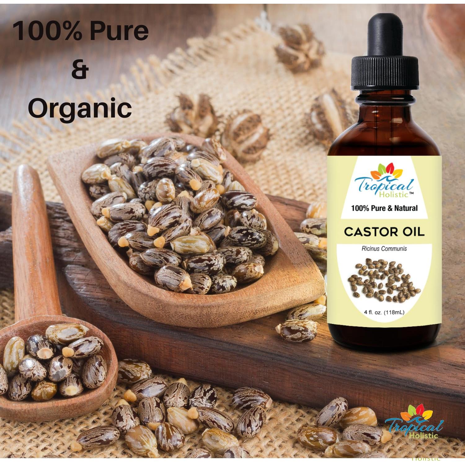 Combo Aceite de Oliva y Ricino Tropical Holístico 113ml