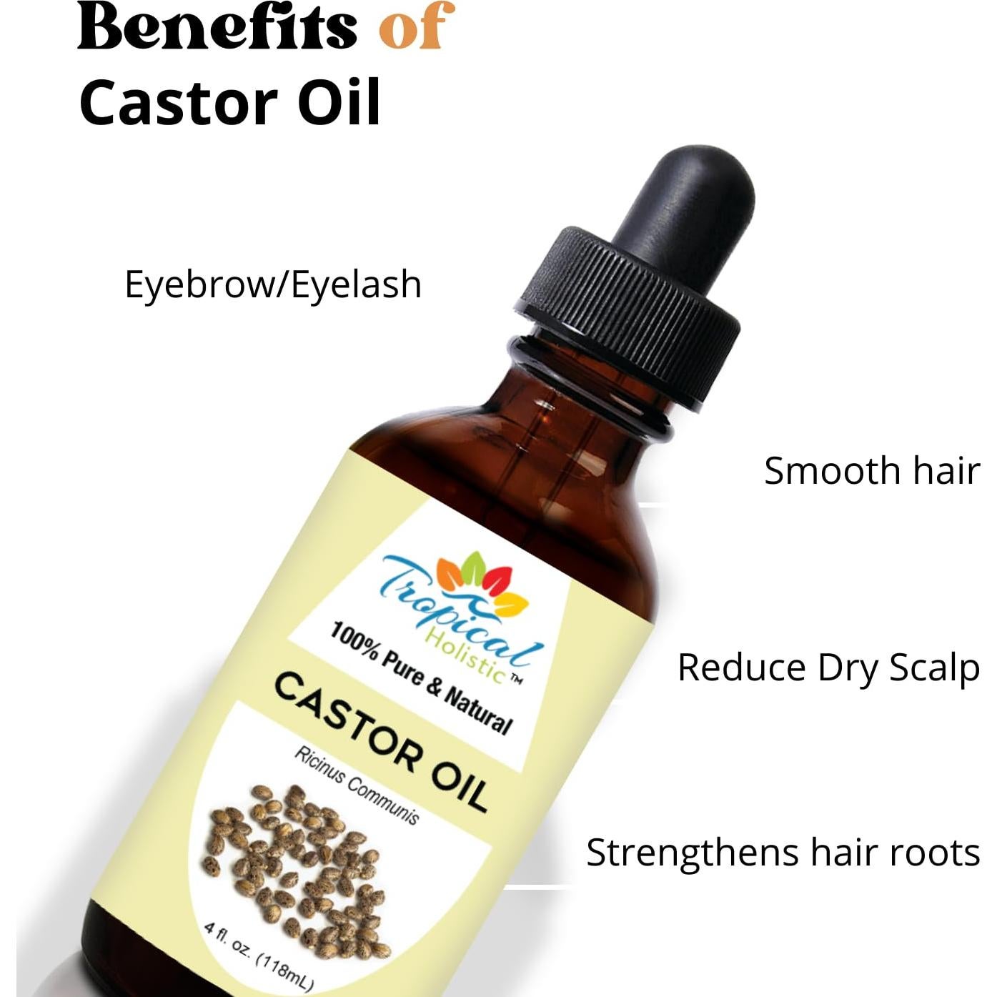 Combo Aceite de Oliva y Ricino Tropical Holístico 113ml