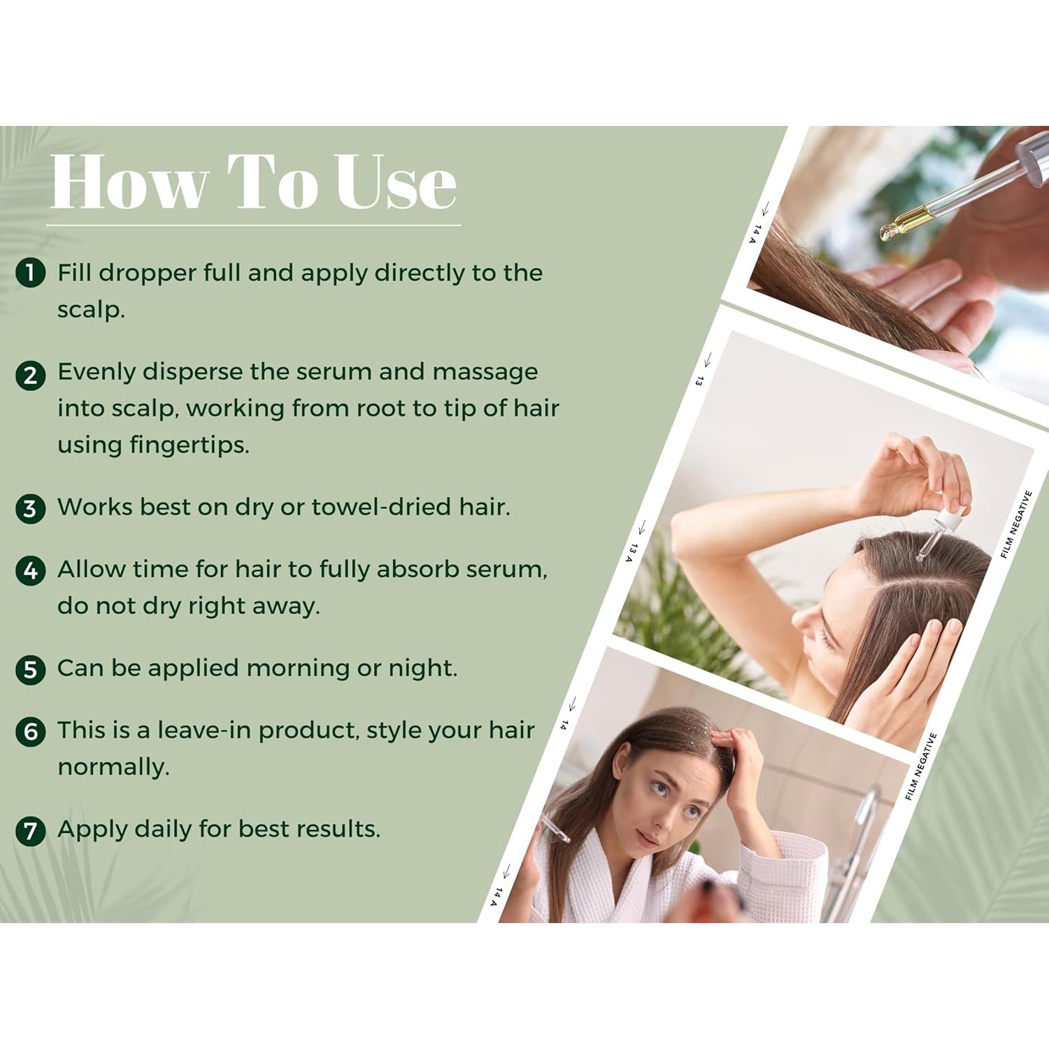 Suero Crecimiento Cabello Botanique Bliss 29.57 ml - 5% Minoxidil