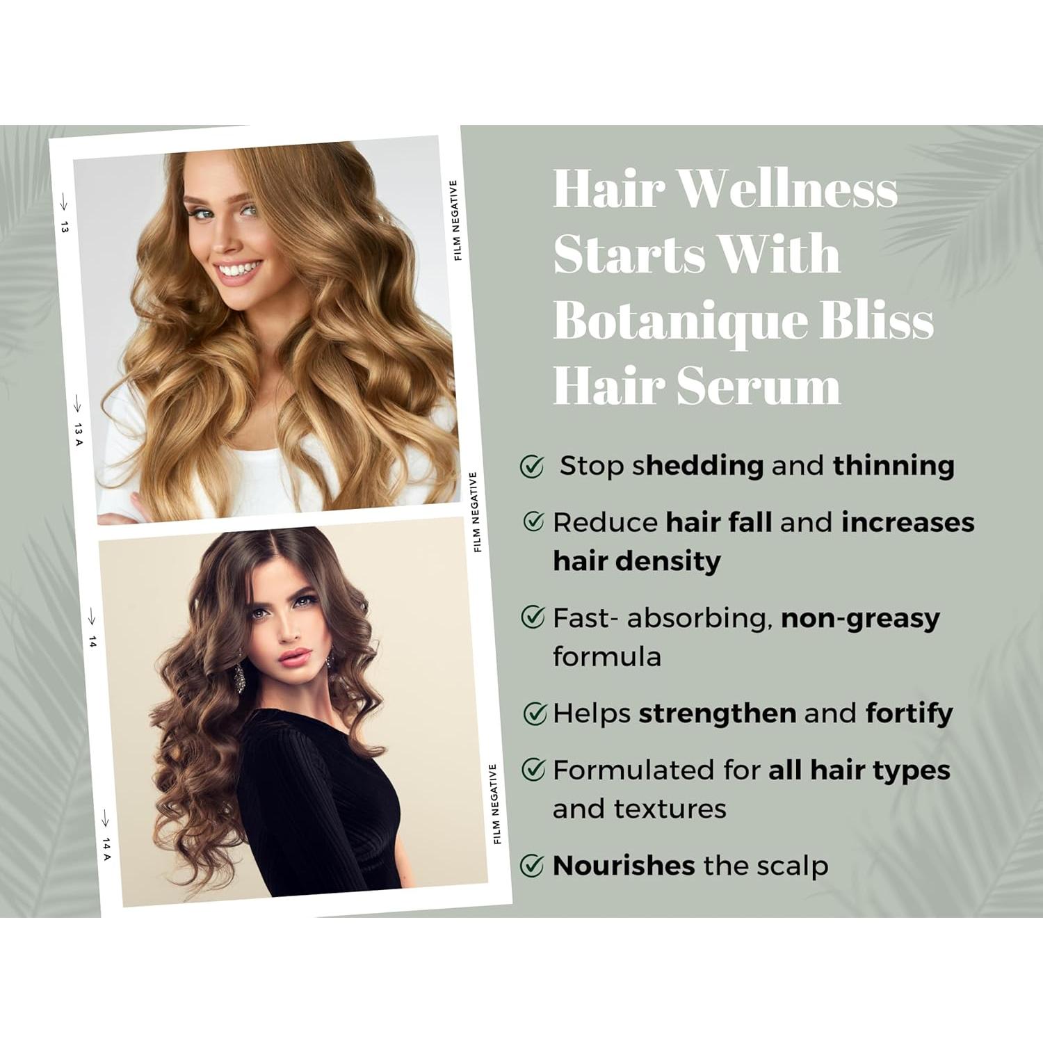 Suero Crecimiento Cabello Botanique Bliss 29.57 ml - 5% Minoxidil