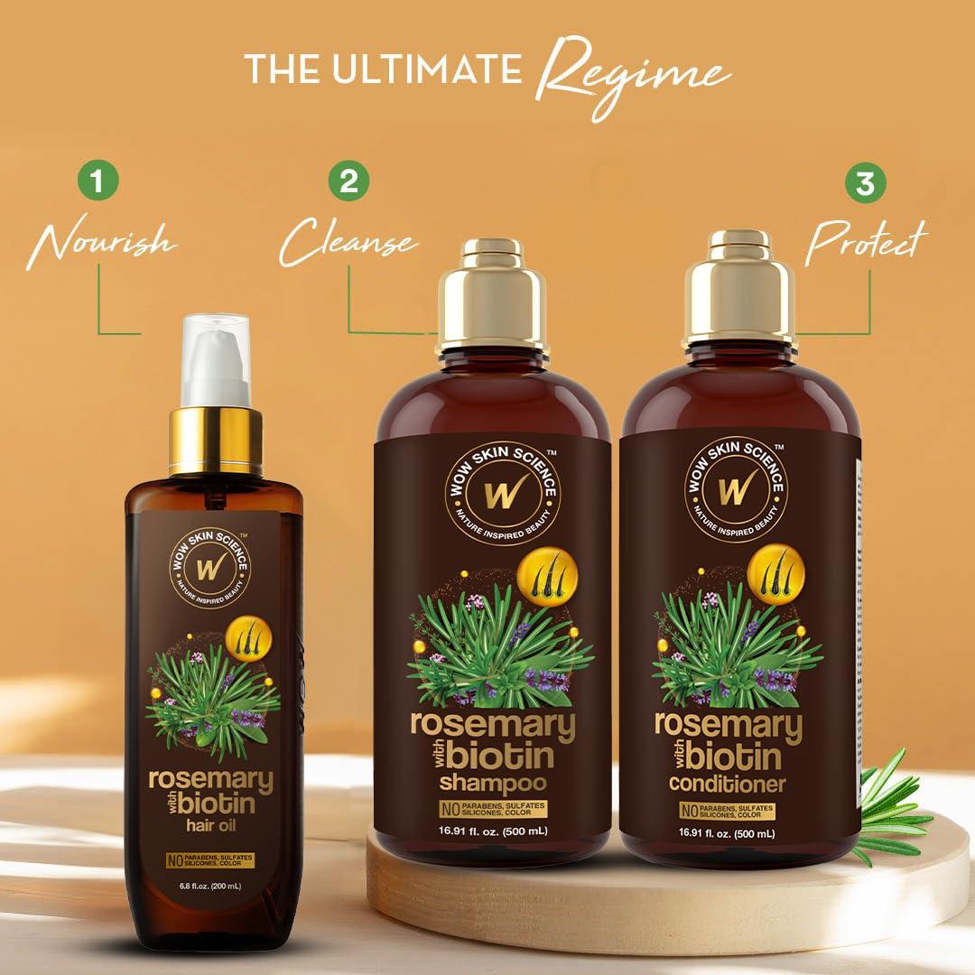 Aceite Anti Caída WOW Ciencia de la Piel 192.78 ml Romero Biotina