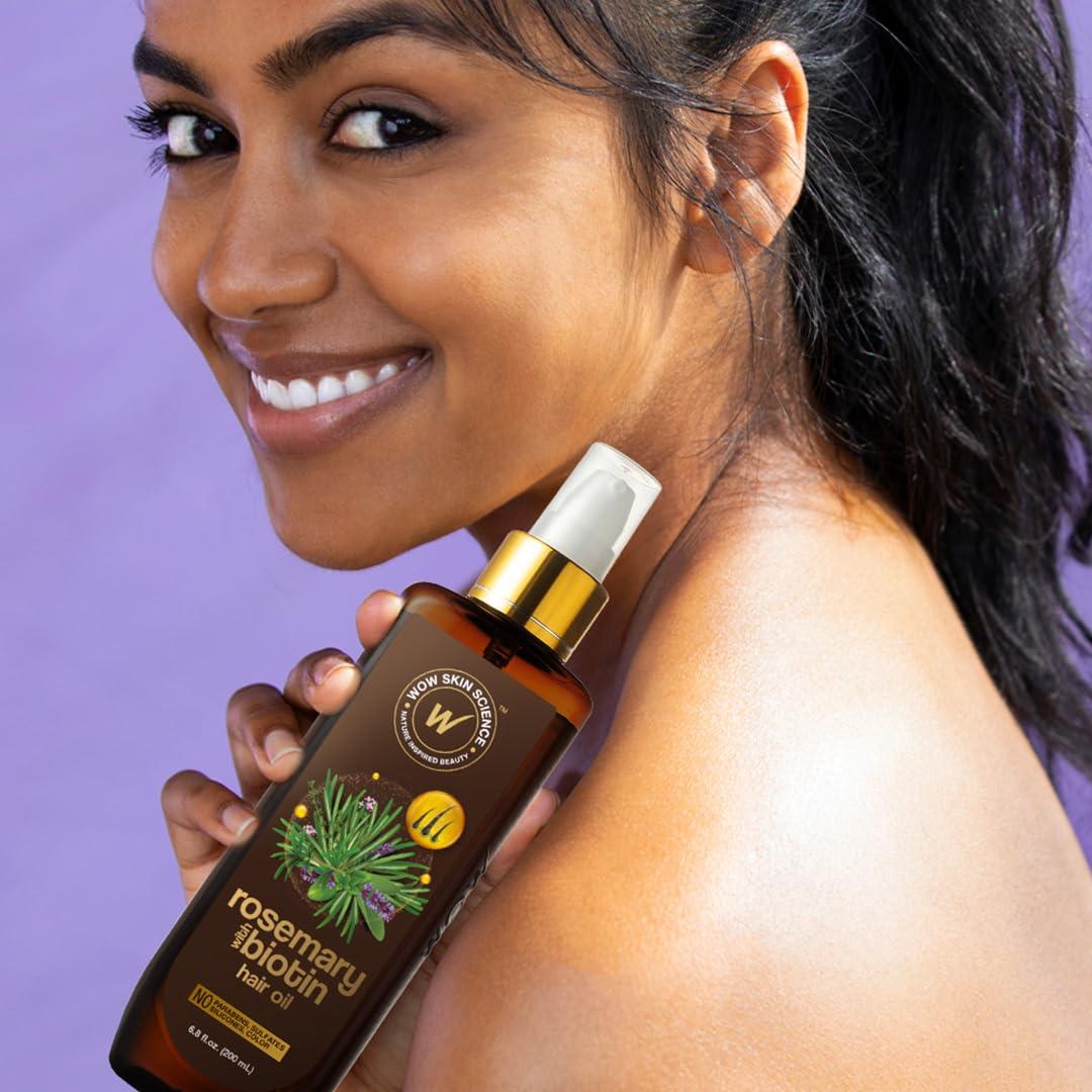 Aceite Anti Caída WOW Ciencia de la Piel 192.78 ml Romero Biotina