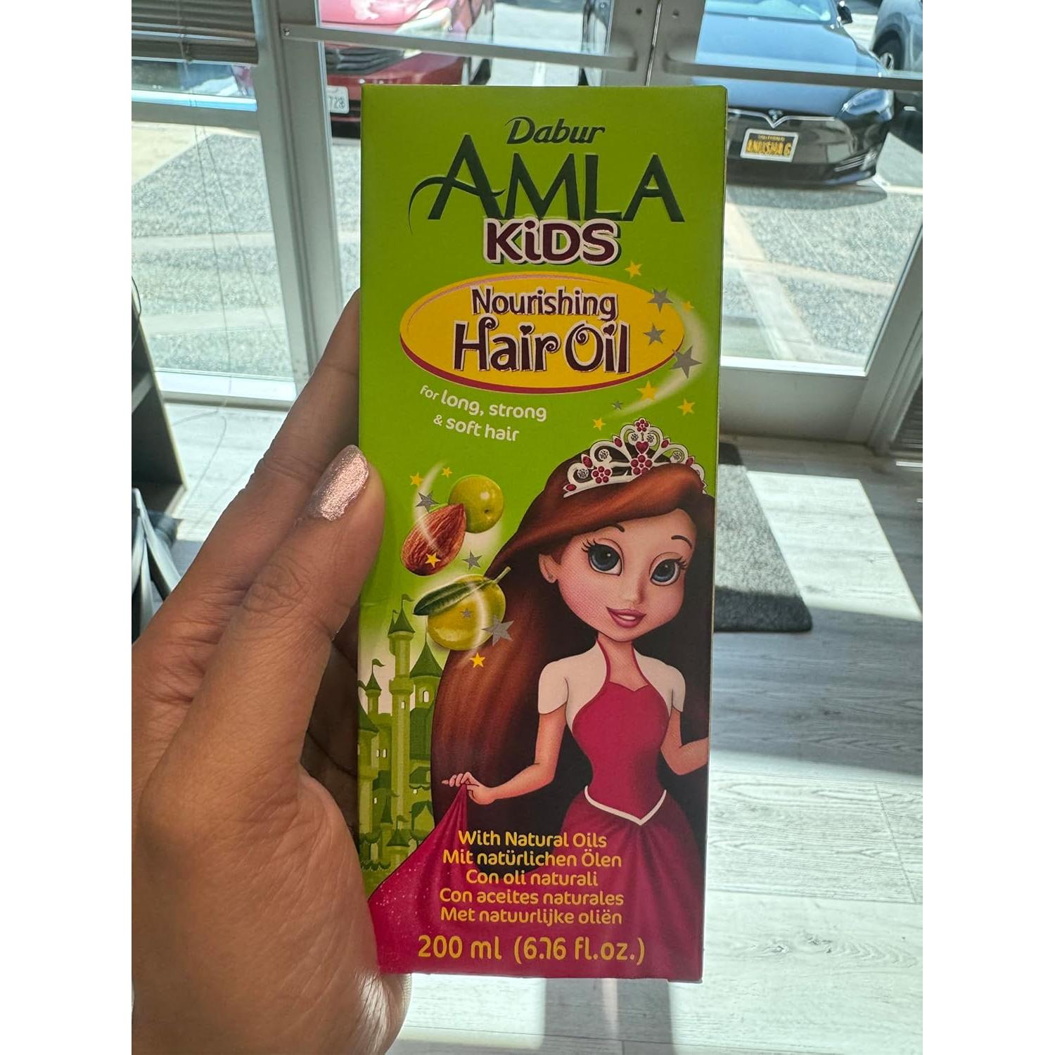 Aceite Nutritivo para Cabello Dabur Amla Niños 200 ML