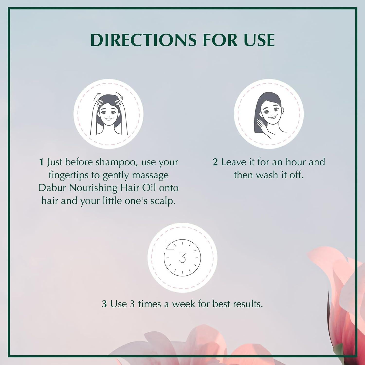 Aceite Nutritivo para Cabello Dabur Amla Niños 200 ML