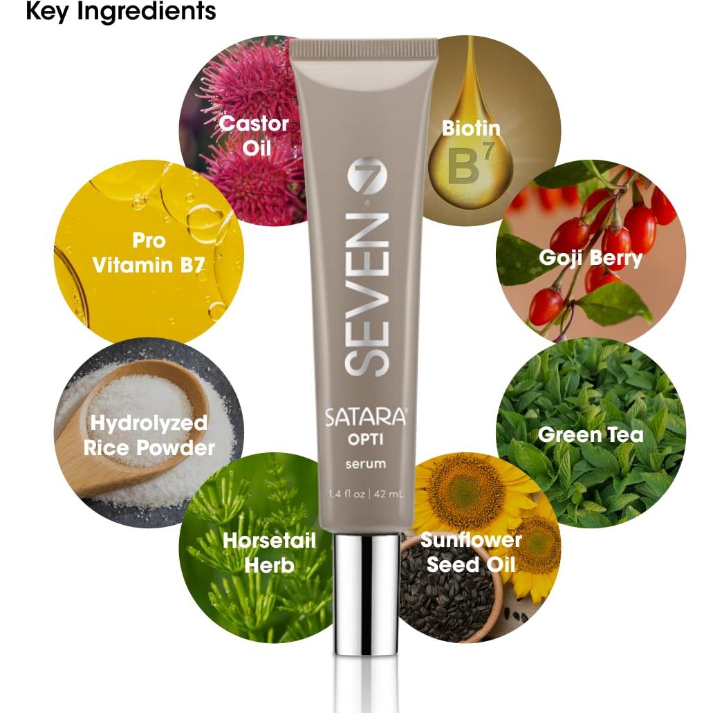Suero Anti Canas SEVEN Satara Opti 42 ml - Triple Acción