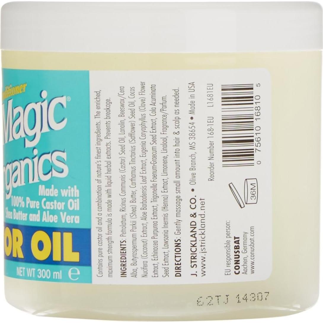 Aceite de Ricino Blue Magic 340g - 100% Natural para Cabello