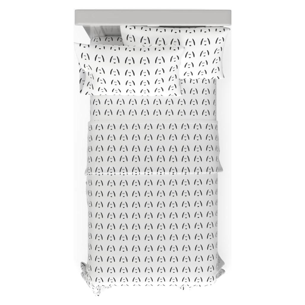 Juego de Sábanas Peanuts Snoopy 3 Piezas Microfibra Individual