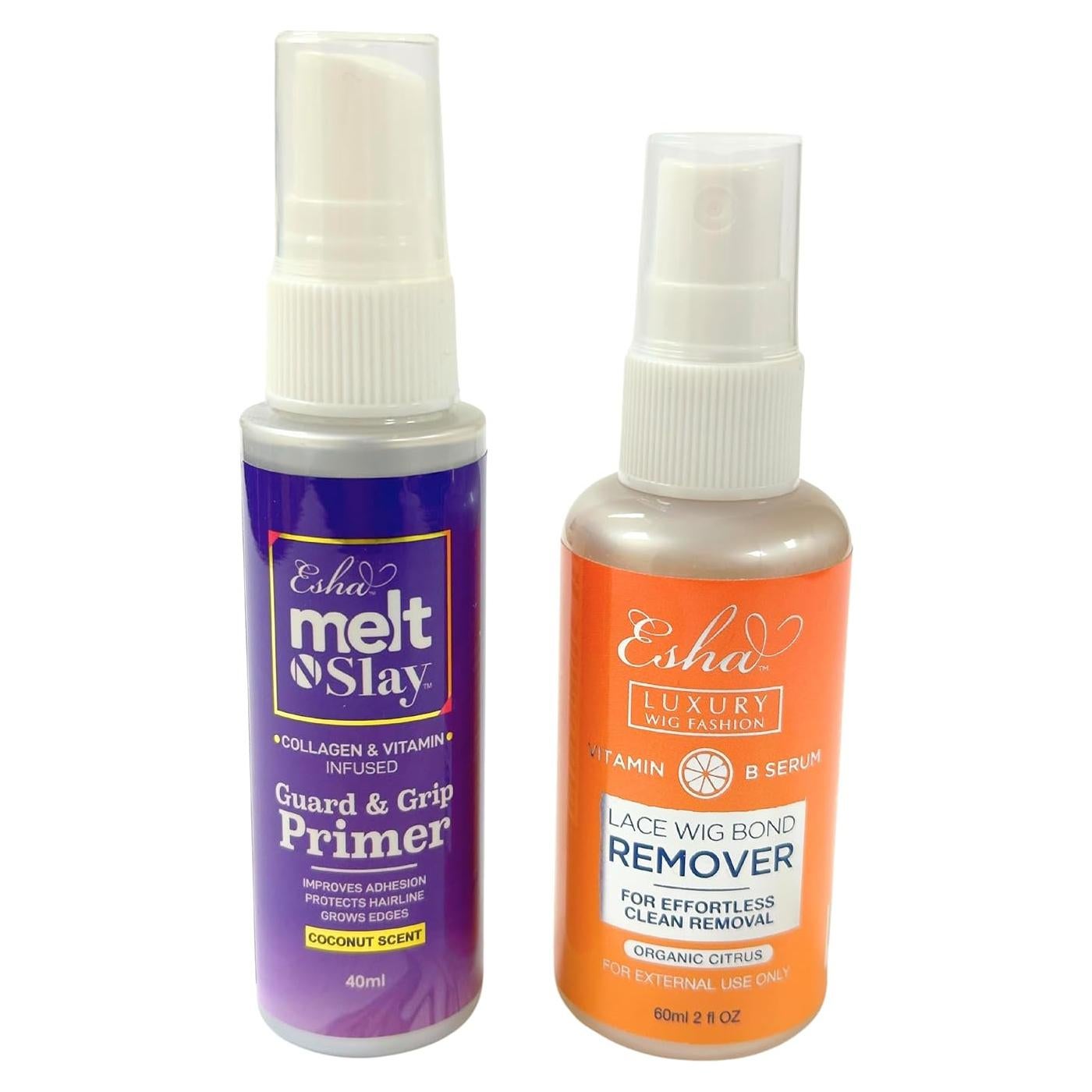 Paquete Cuidado Pelucas Esh.a: Primer 40ml y Removedor 60ml