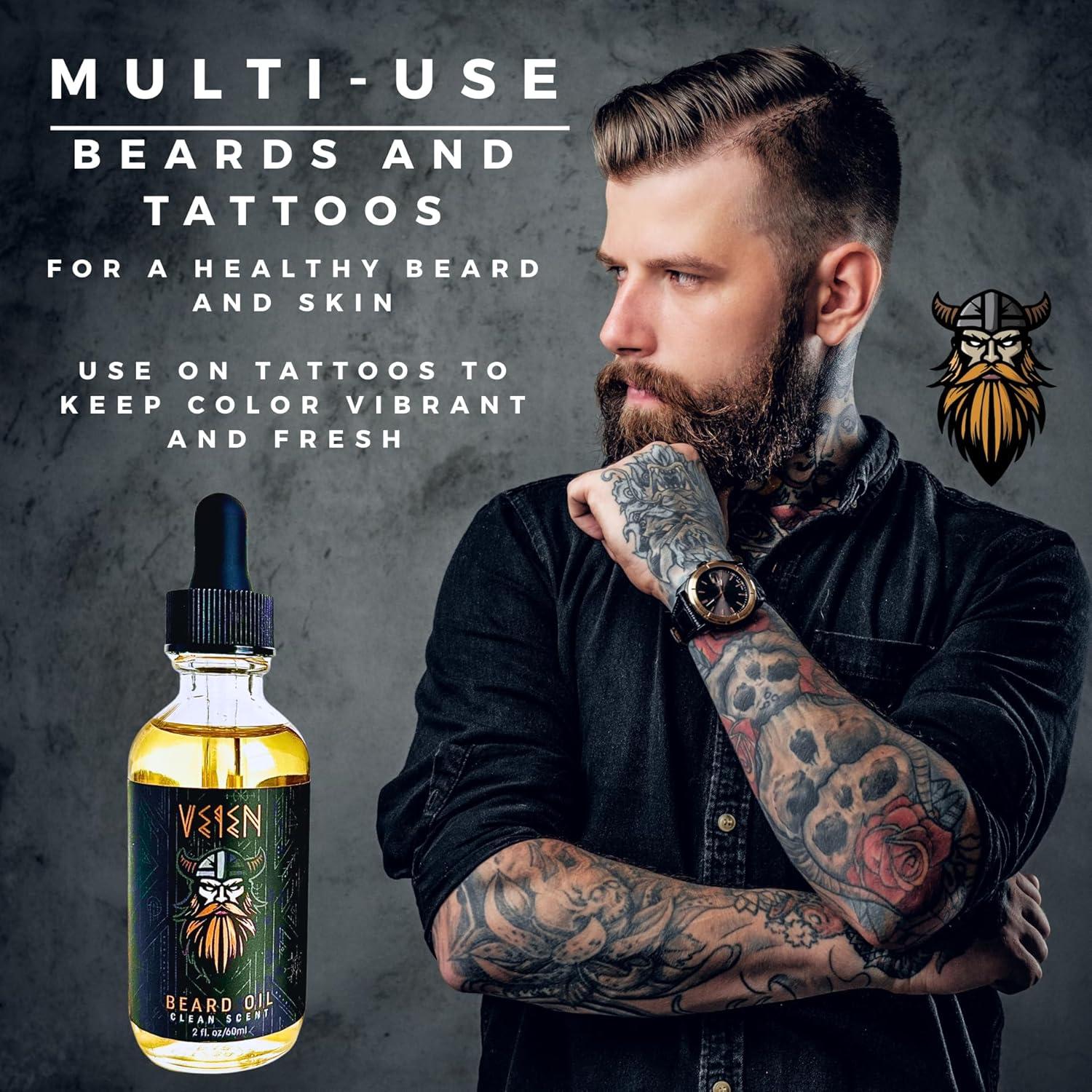 Aceite para Barba Veien 117g - Hidratante y Suavizante