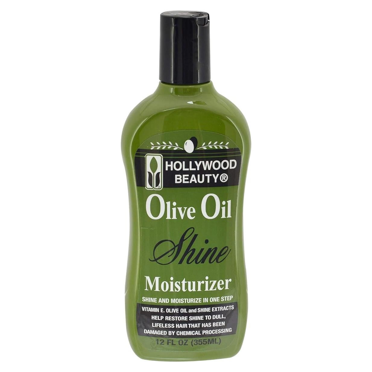 Loción Hidratante para Cabello Hollywood Beauty Aceite de Oliva 2x355ml