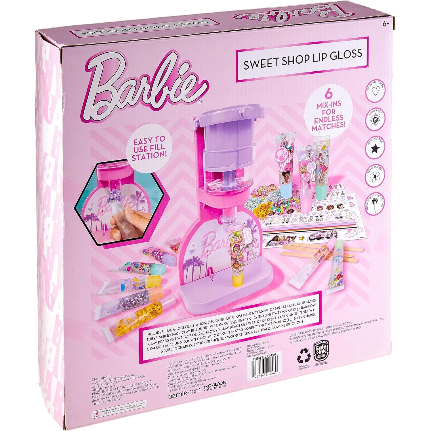 Kit de Creación de Brillo Labial Barbie Sweet Shop