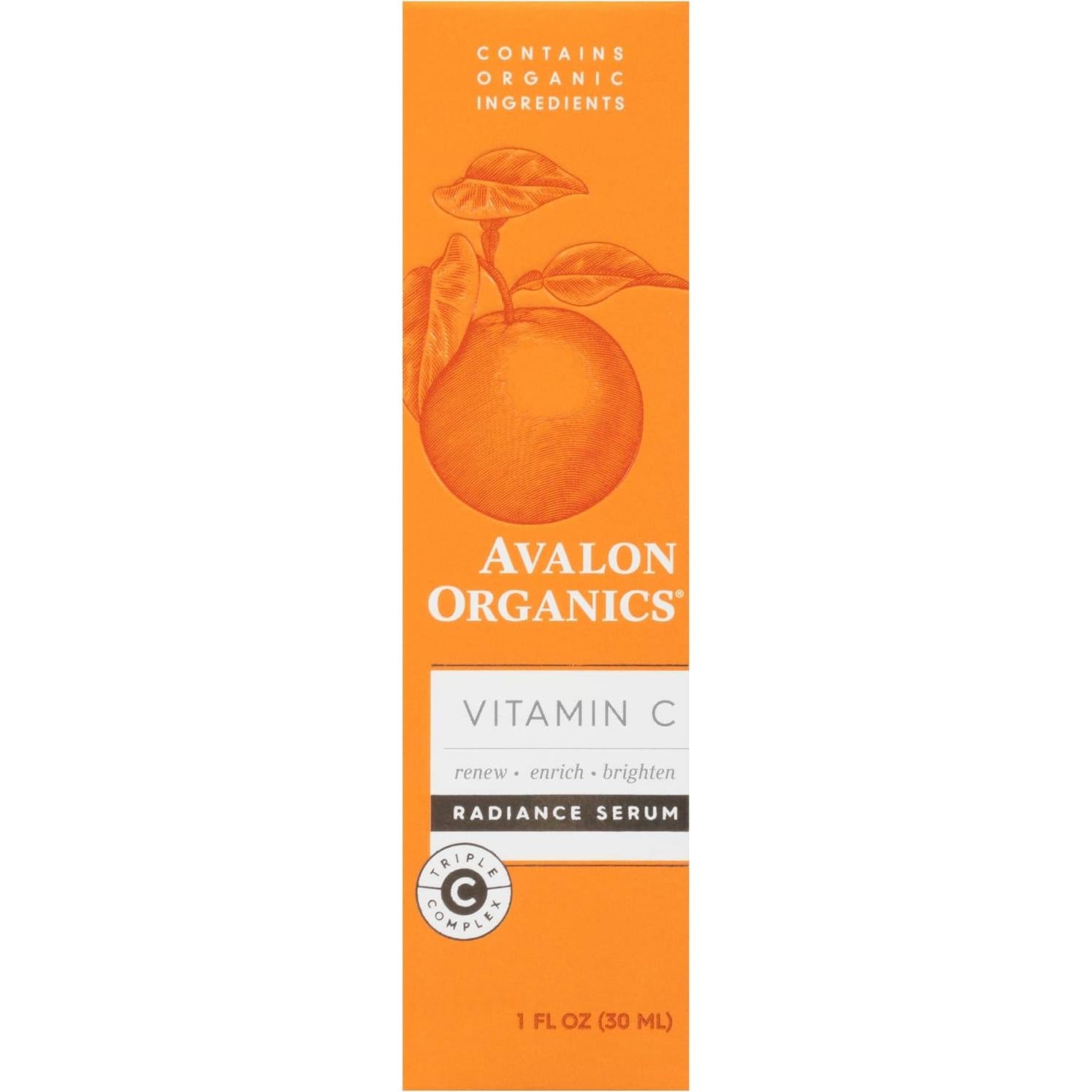 Suero de Radiancia Avalon Organics Vitamina C 30 ml
