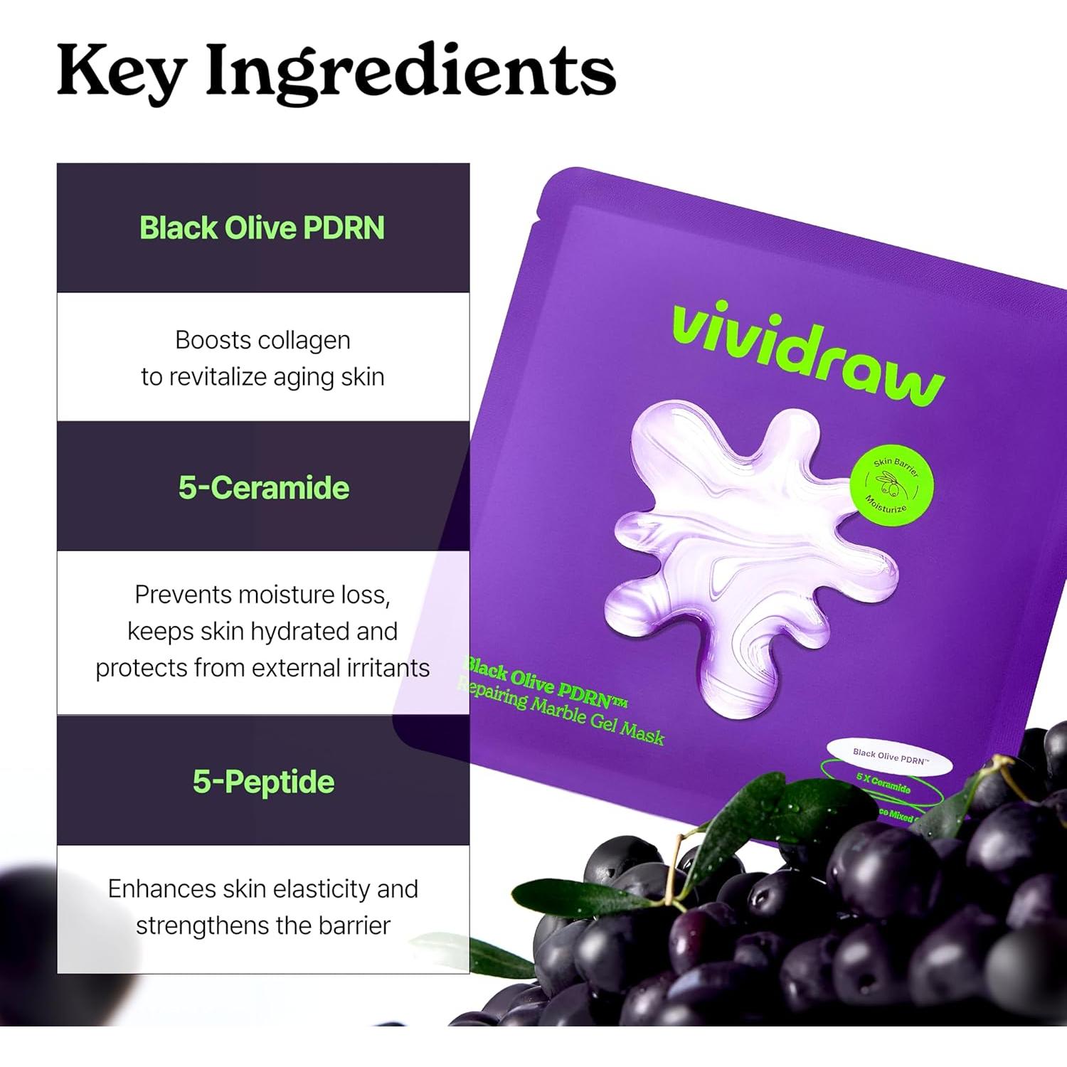 Mascarilla de Colágeno Vividraw PDRN 220g - Antienvejecimiento