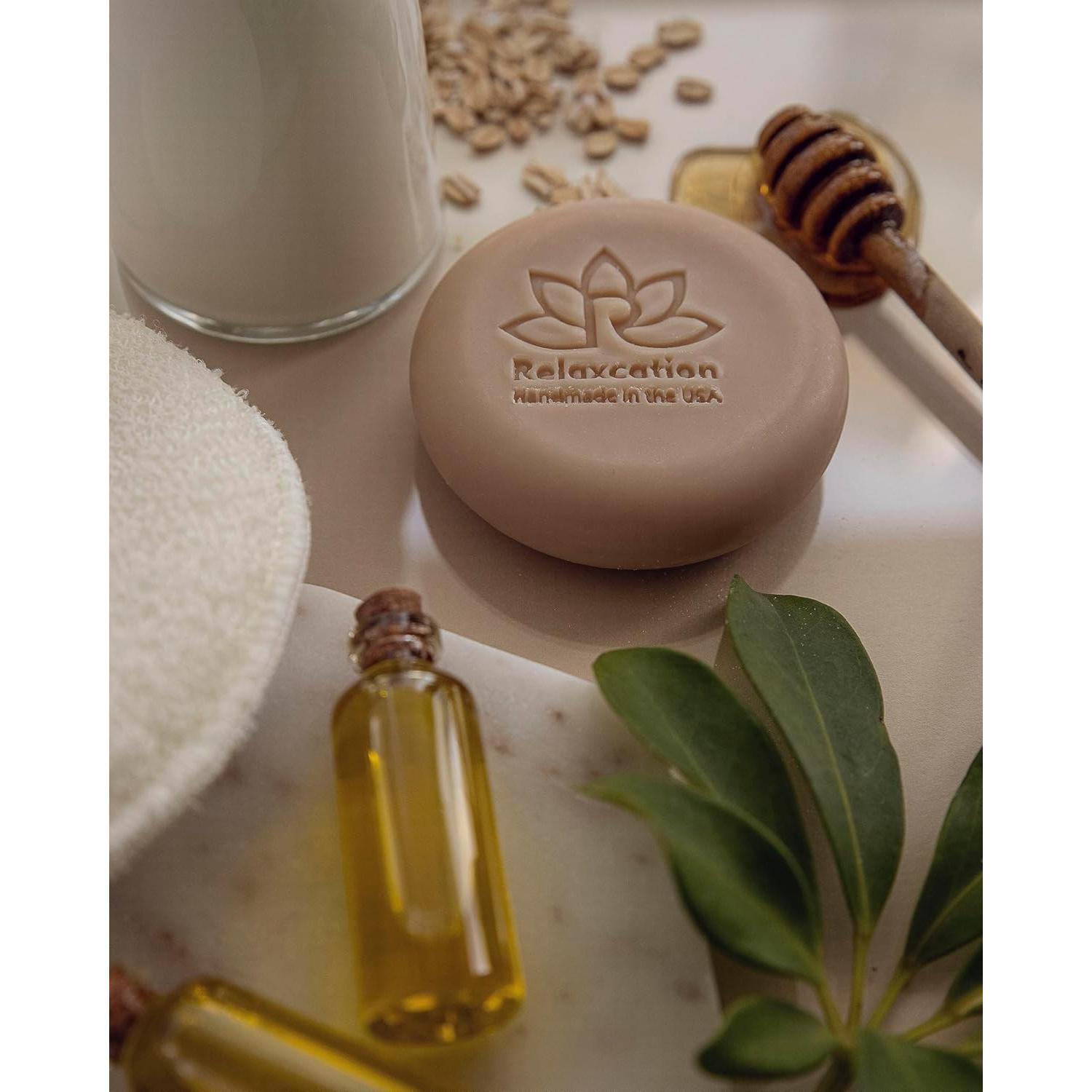 Jabón Natural de Leche de Cabra y Miel Relaxcation 95g