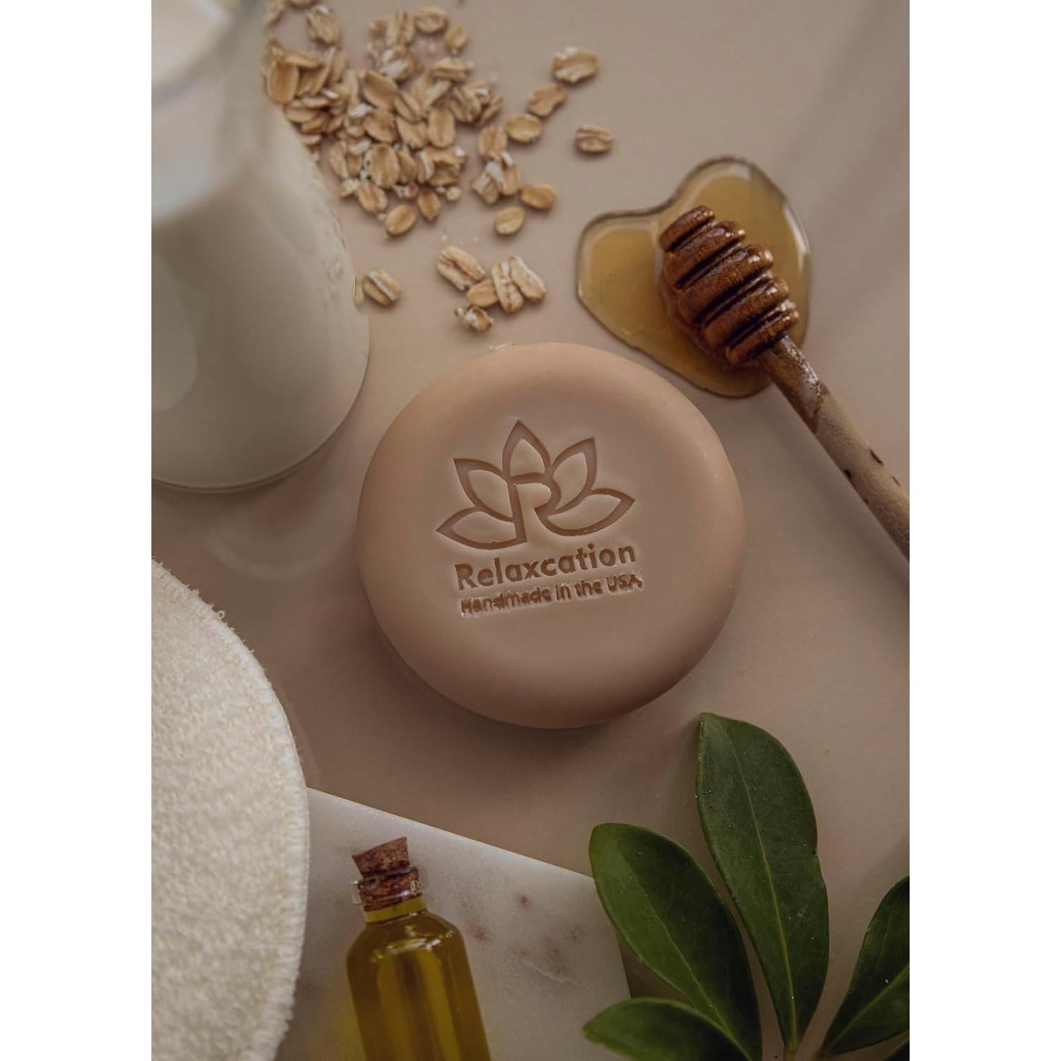 Jabón Natural de Leche de Cabra y Miel Relaxcation 95g