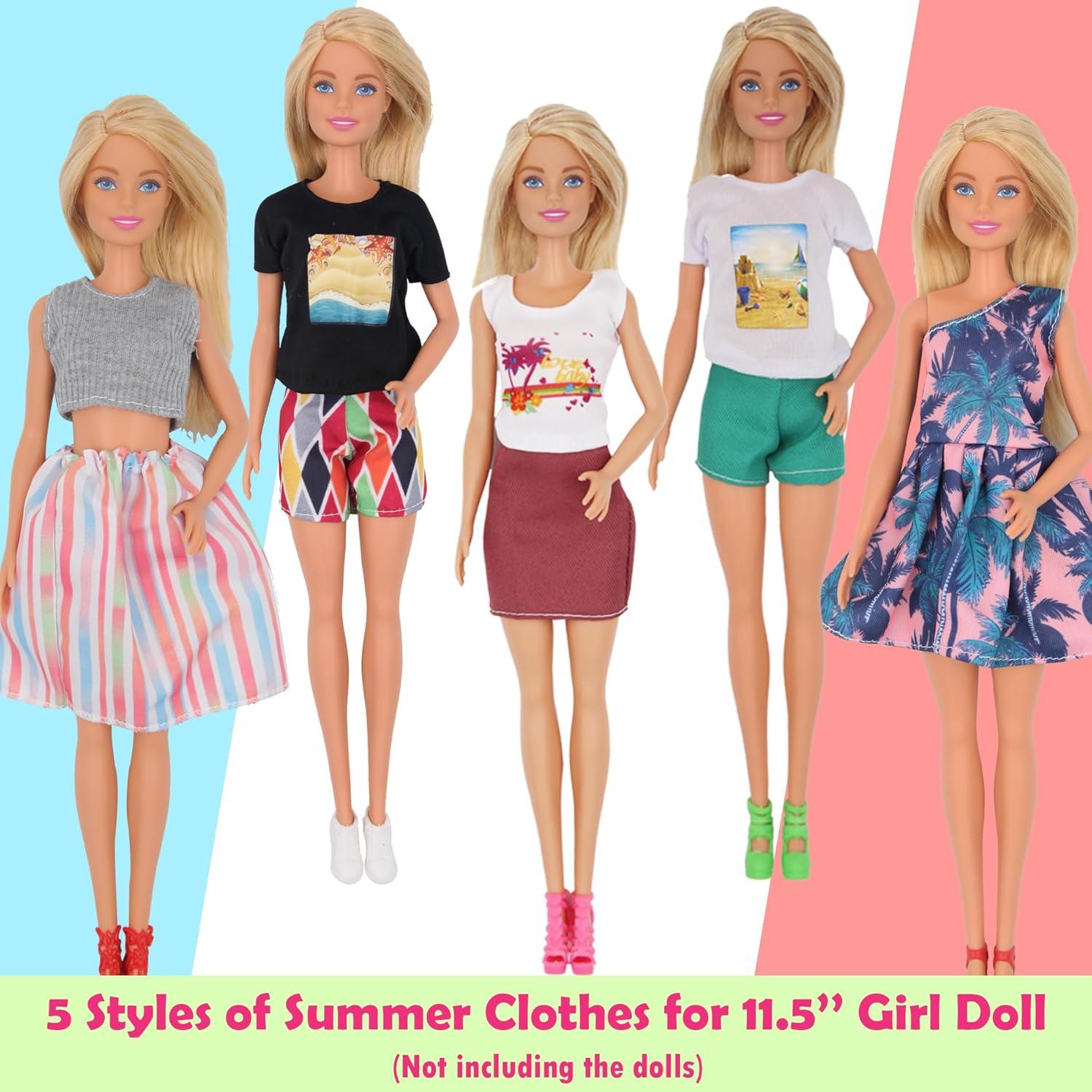 Ropa y Accesorios para Muñecas EuTengHao 78 Piezas 11.5-12"