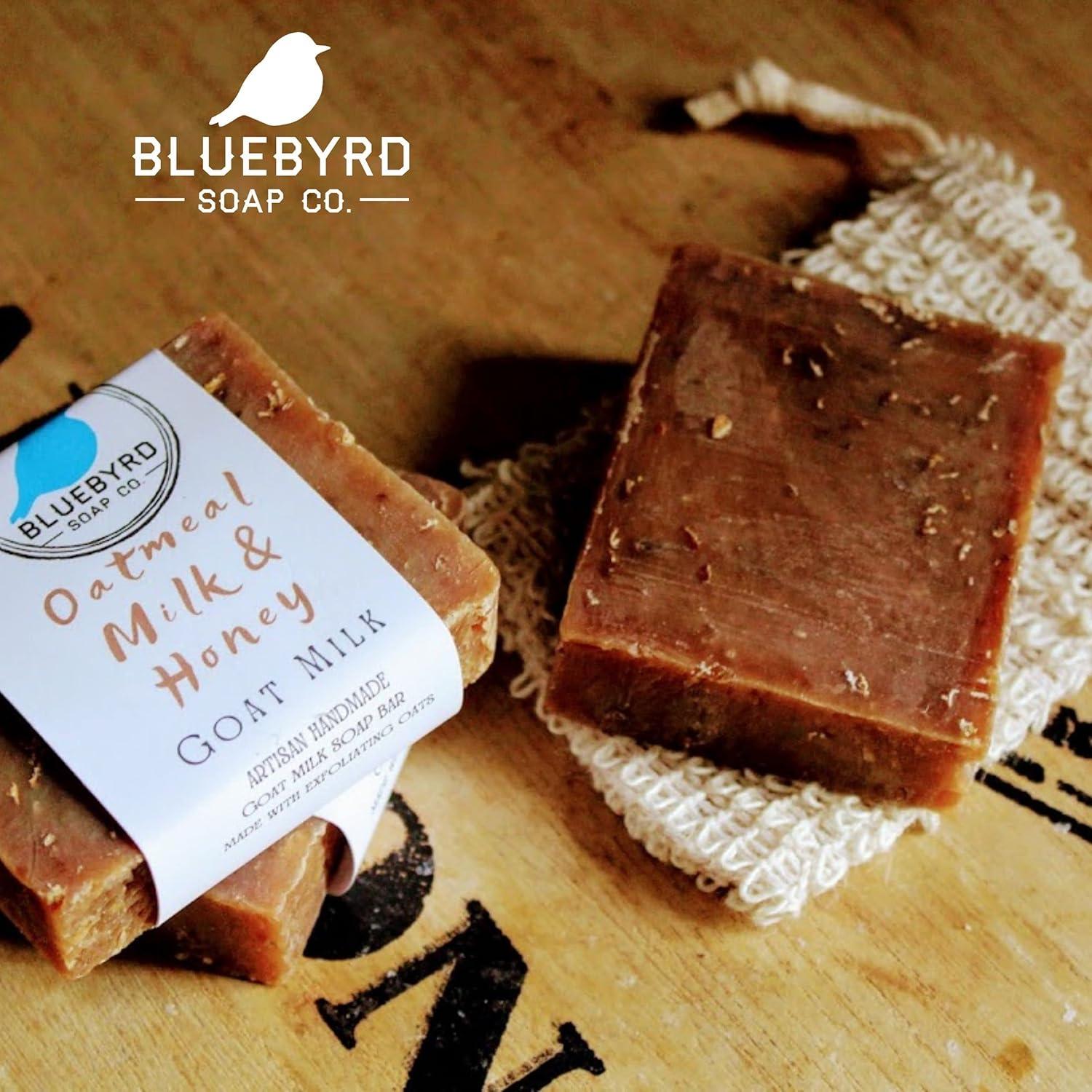 Jabón Artesanal de Avena, Leche y Miel Bluebyrd 68g
