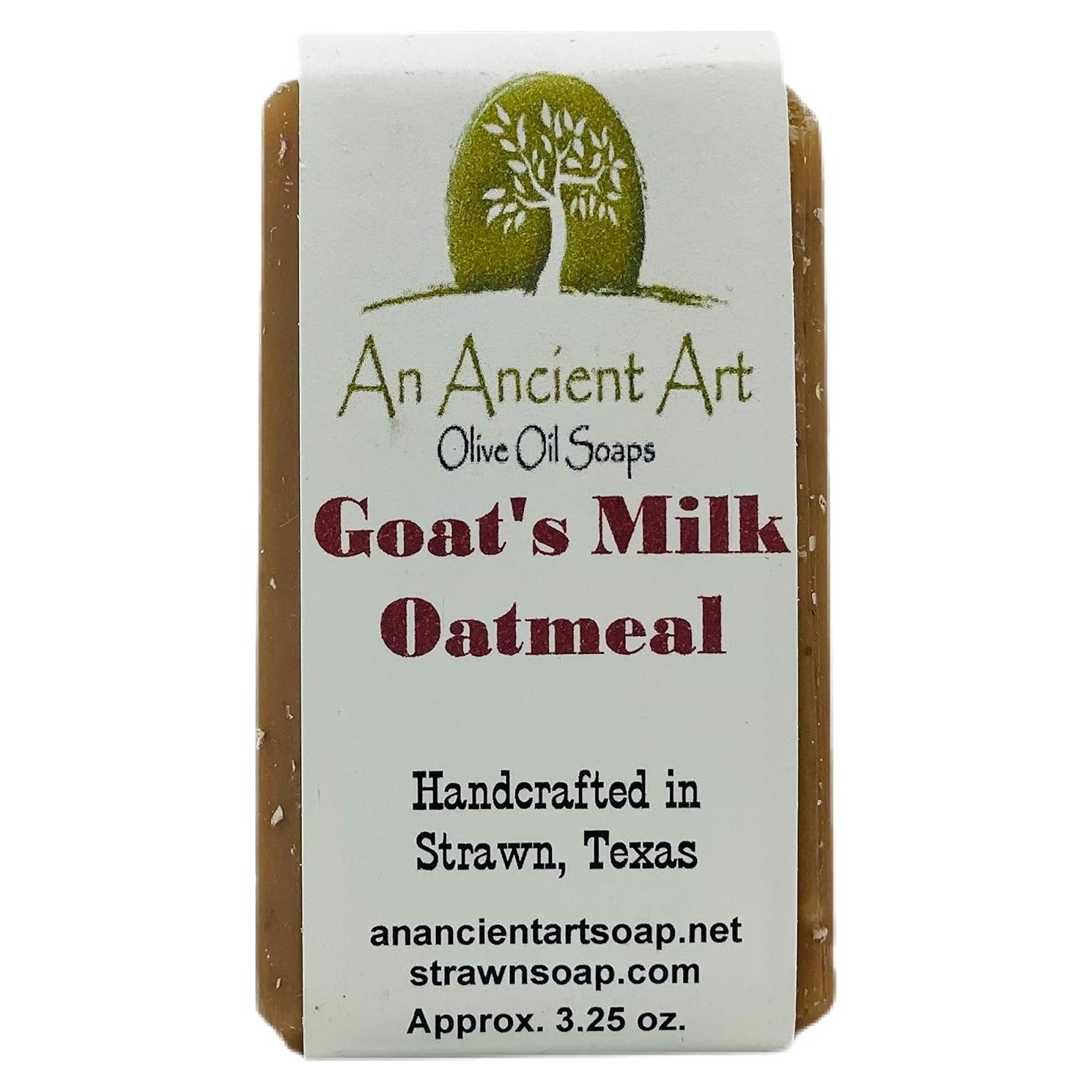 Jabón Natural Hecho a Mano Aceite de Oliva Avena 92g