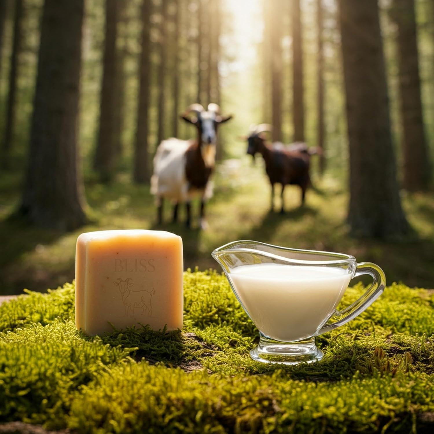 Jabón Natural de Leche de Cabra Orgánico 150g - Hidratante Piel Sensible