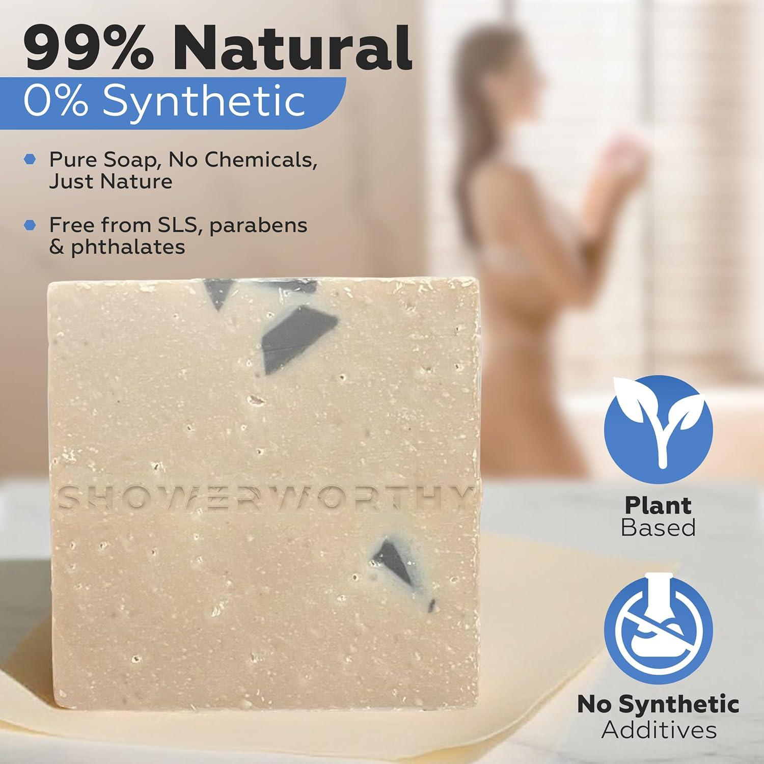 Juego de 8 Jabones Naturales Hechos a Mano Showerworthy - Hidratantes