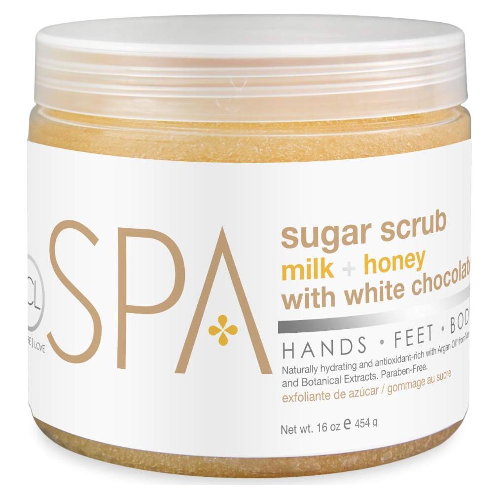 Exfoliante de Azúcar Be Care Love Spa 453.6 g Leche y Miel