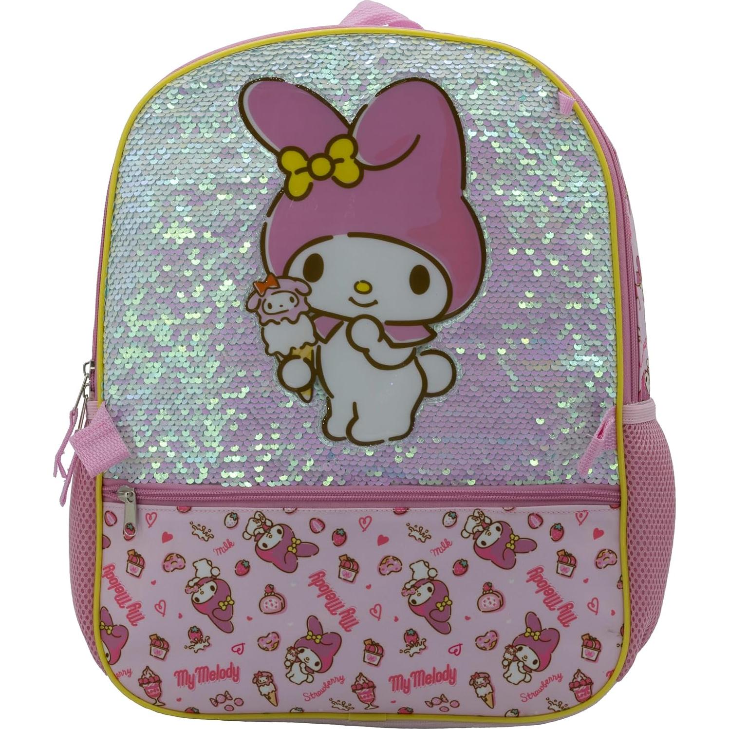 Mochila Kawaii My Melody 5 Piezas Rosa 40,6 cm