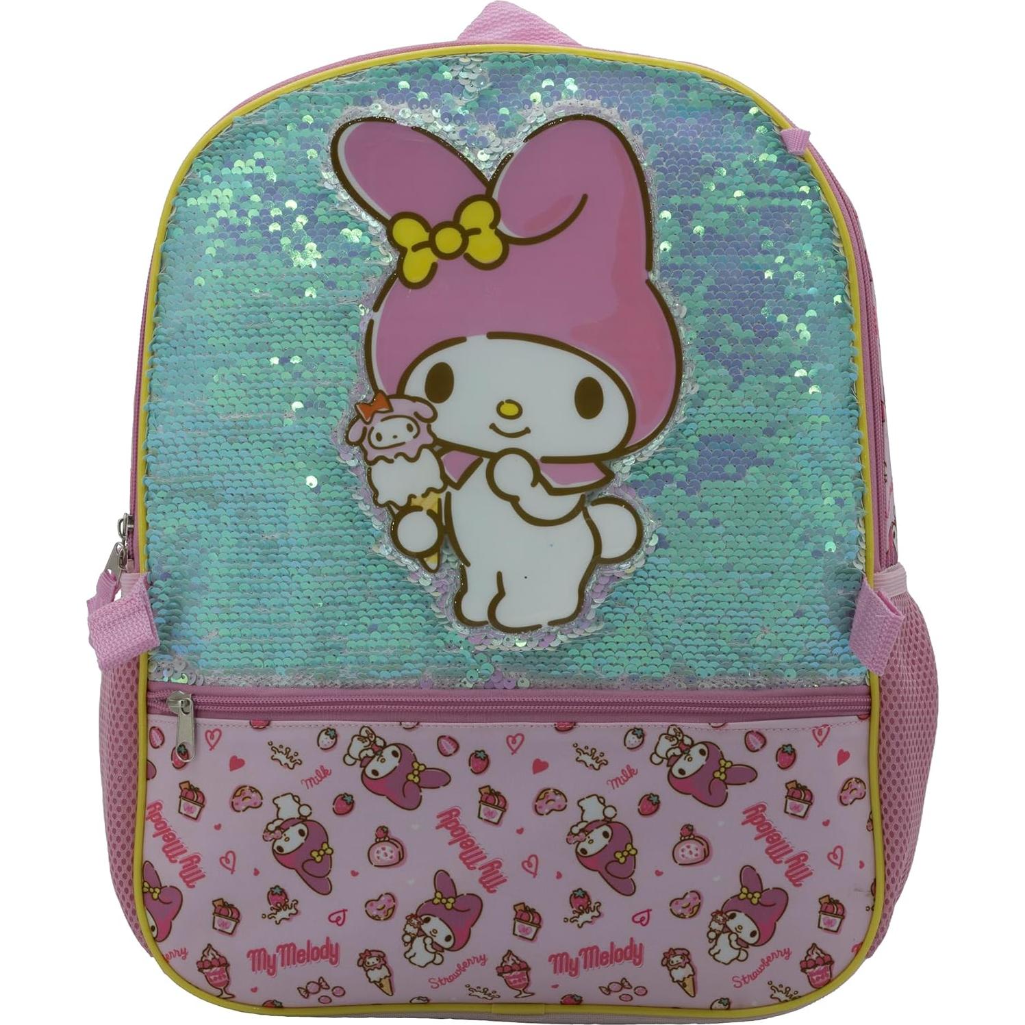 Mochila Kawaii My Melody 5 Piezas Rosa 40,6 cm