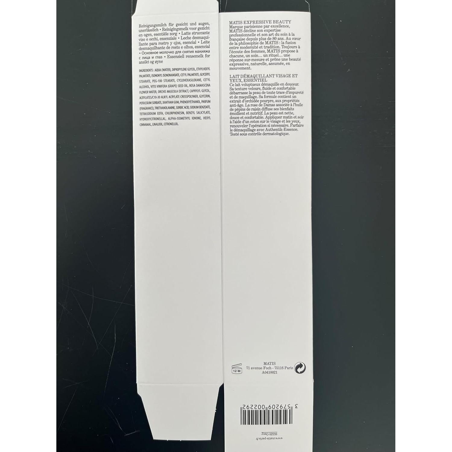 Leche Limpiadora Esencial MATIS PARIS AUTHENTIK-MILK 200ml