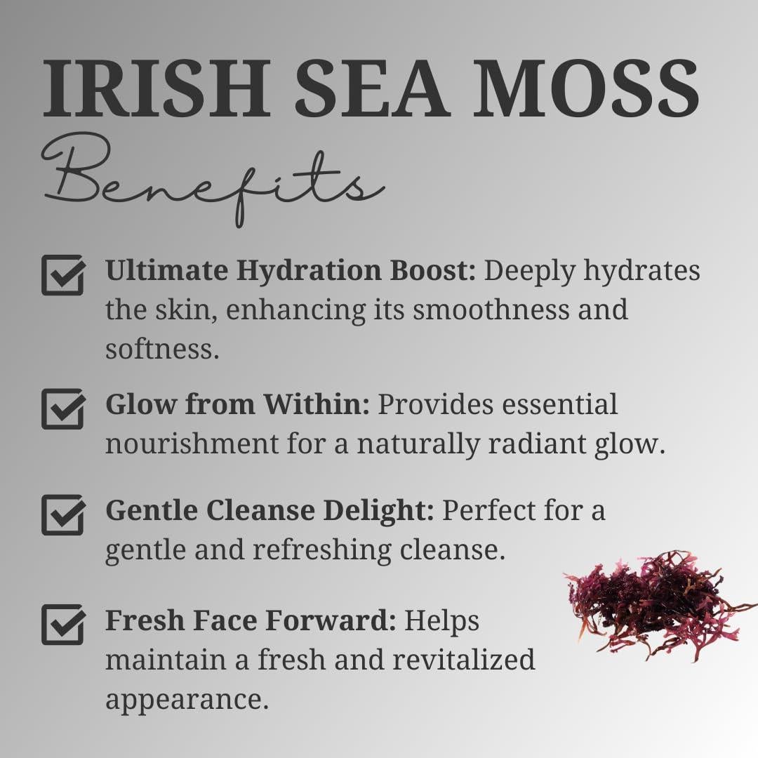 Jabón Radiante de Moringa y Musgo Marino - 1 Paquete