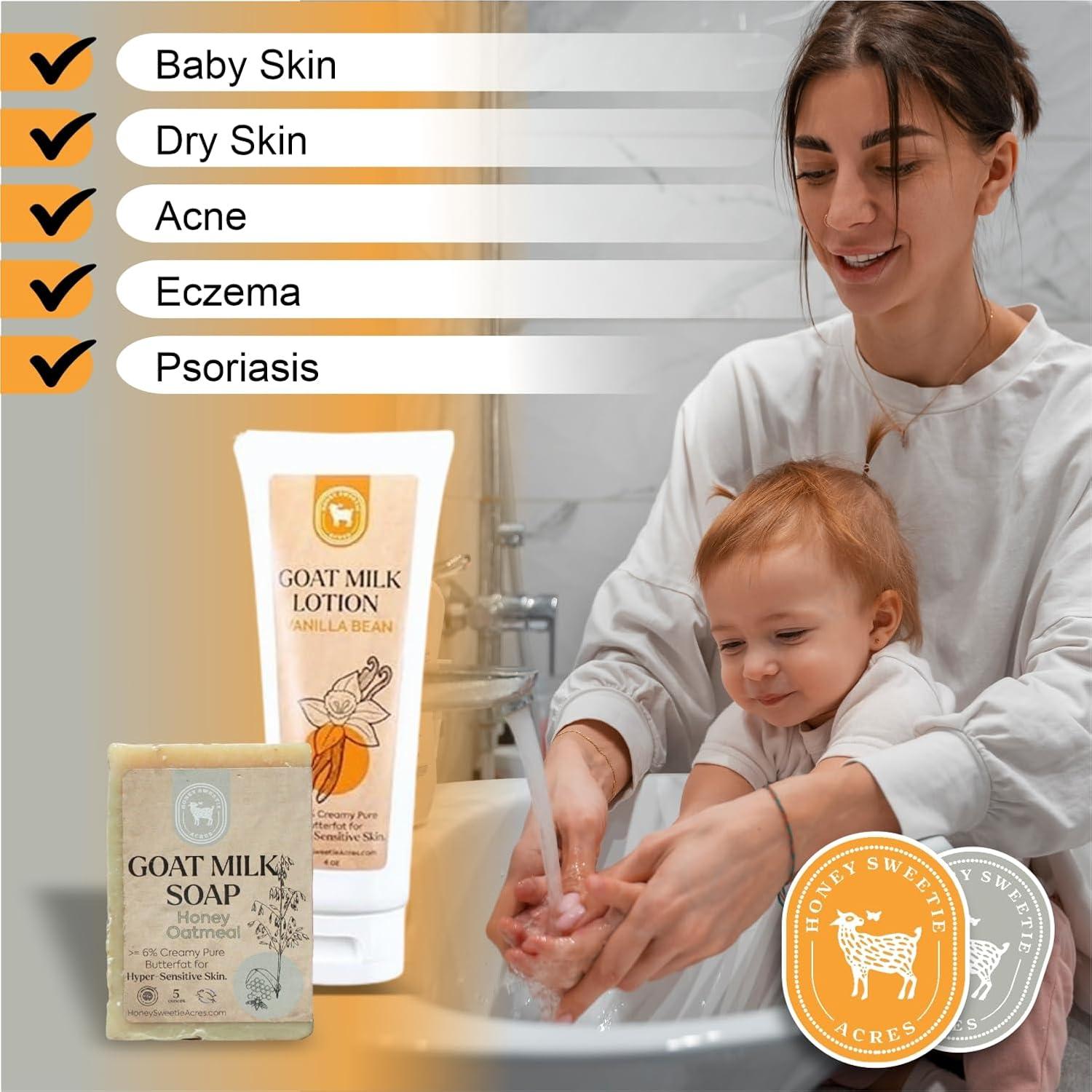 Paquete Cuidado Piel Hecho a Mano Honey Sweetie Acres 255g