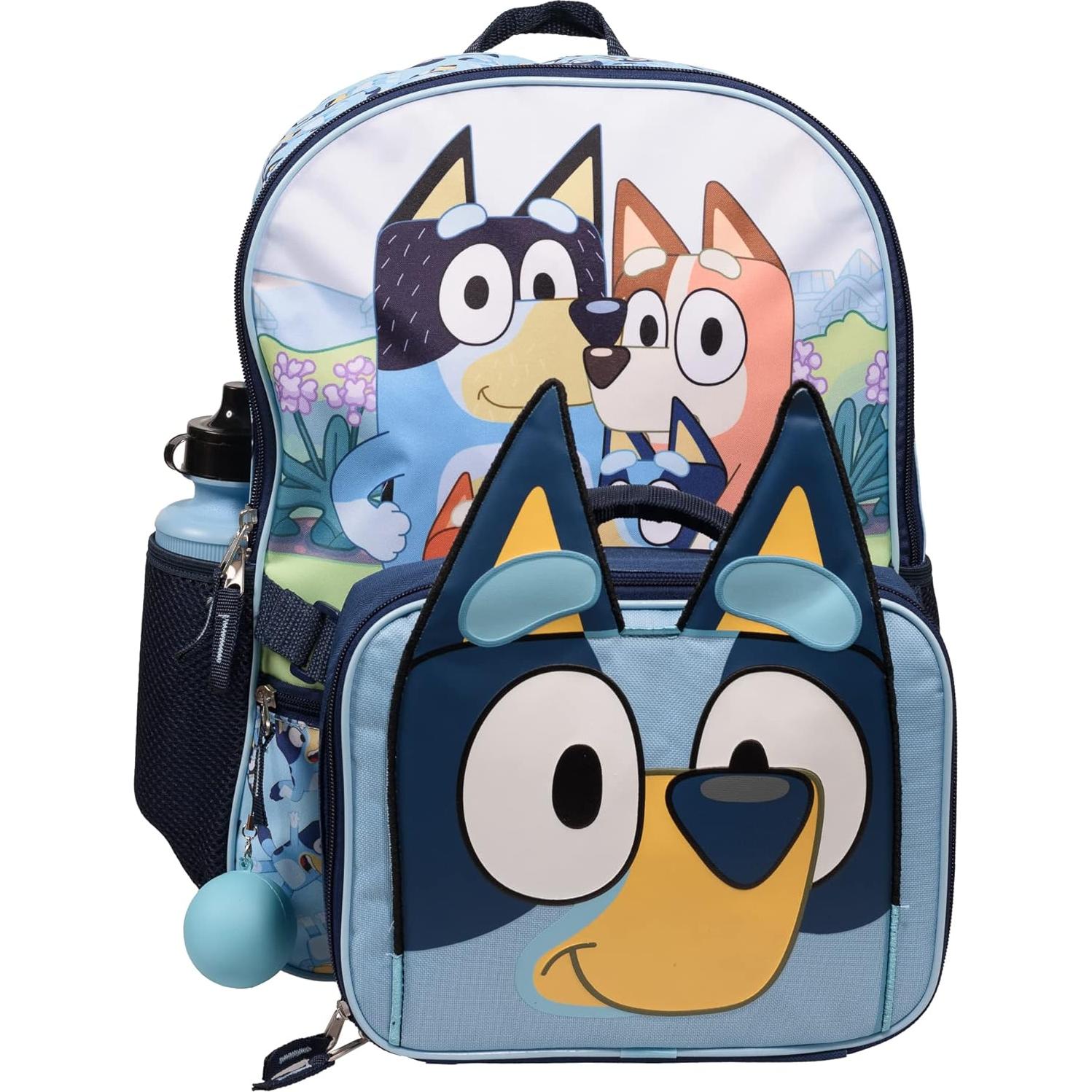 Set de Mochila Bluey 4 Piezas 40,64 cm para Niños