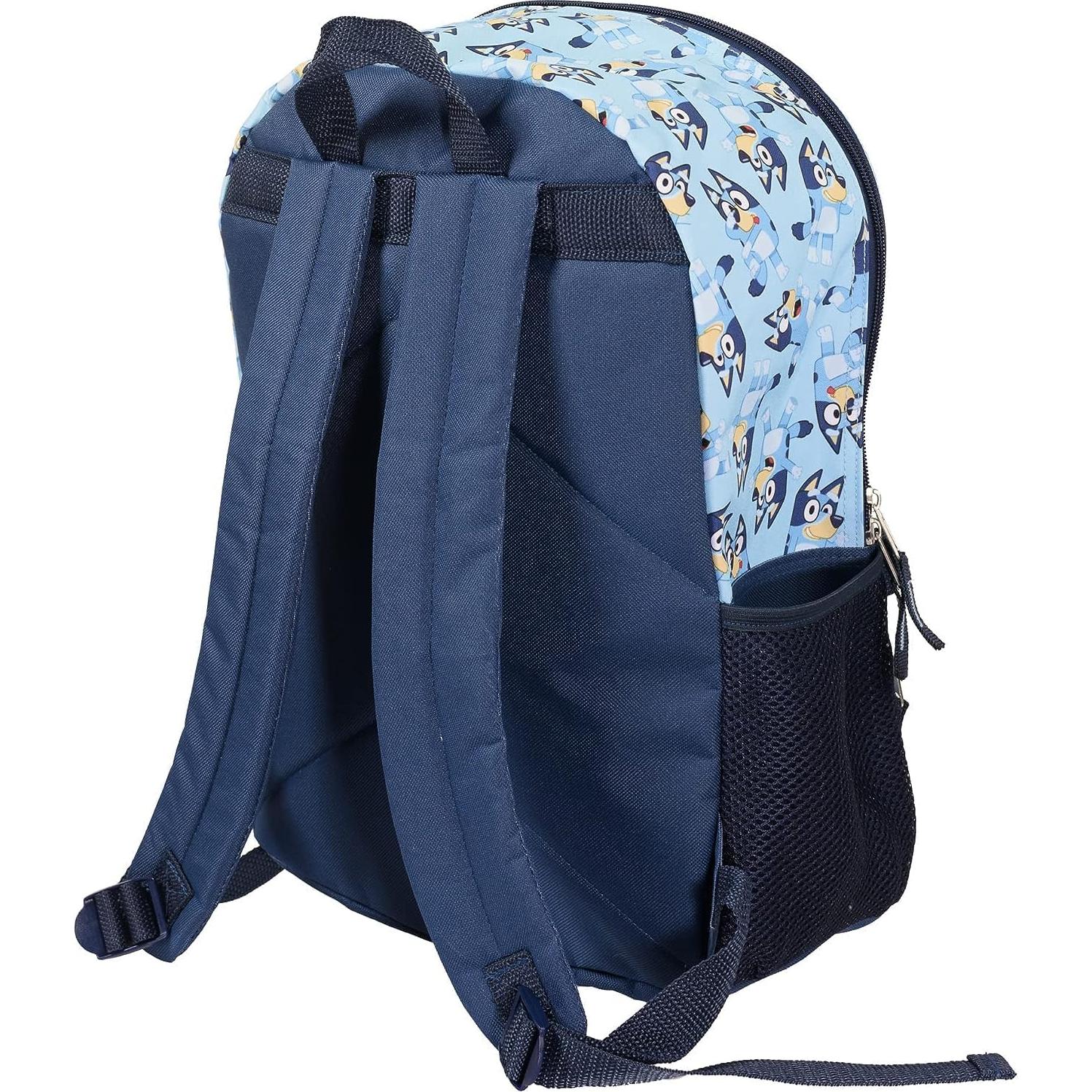 Set de Mochila Bluey 4 Piezas 40,64 cm para Niños