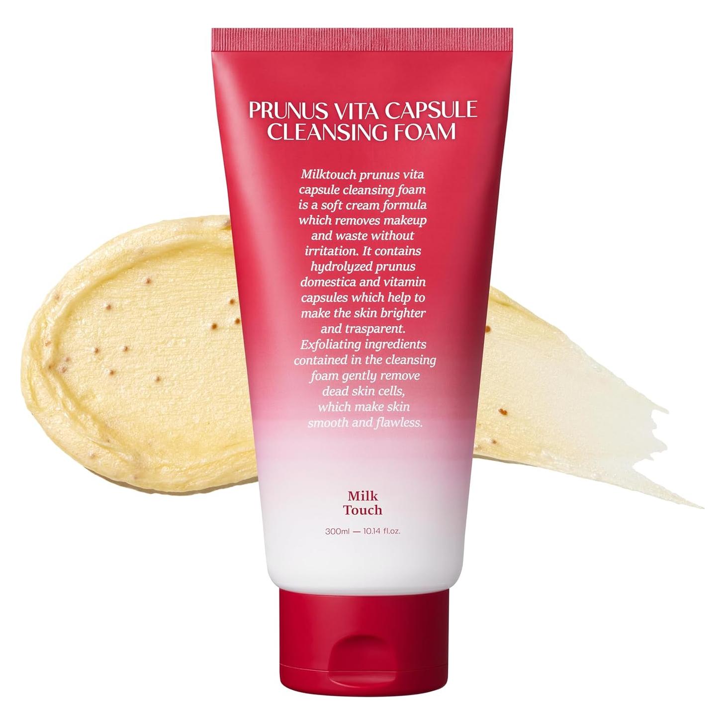 Limpiador Facial Espumoso MILKTOUCH Prunus Vita 300 ml