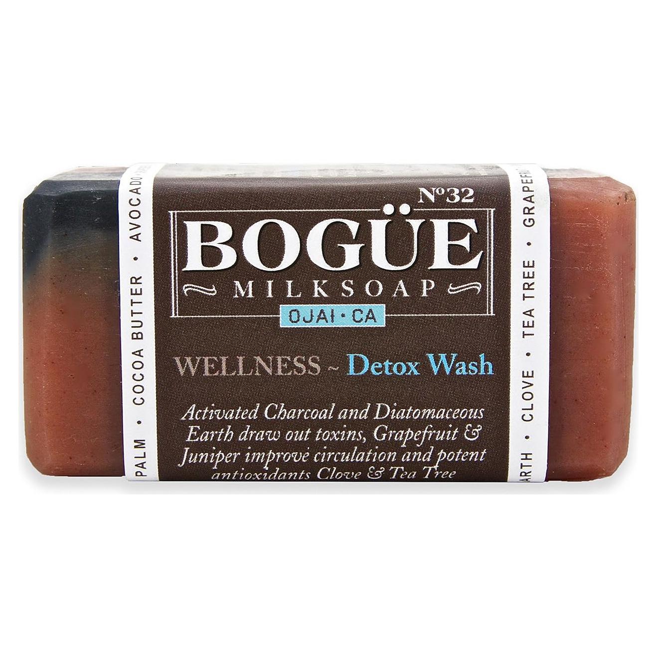 Jabón de Leche de Cabra Orgánico BOGUE WELLNESS Detox 120g