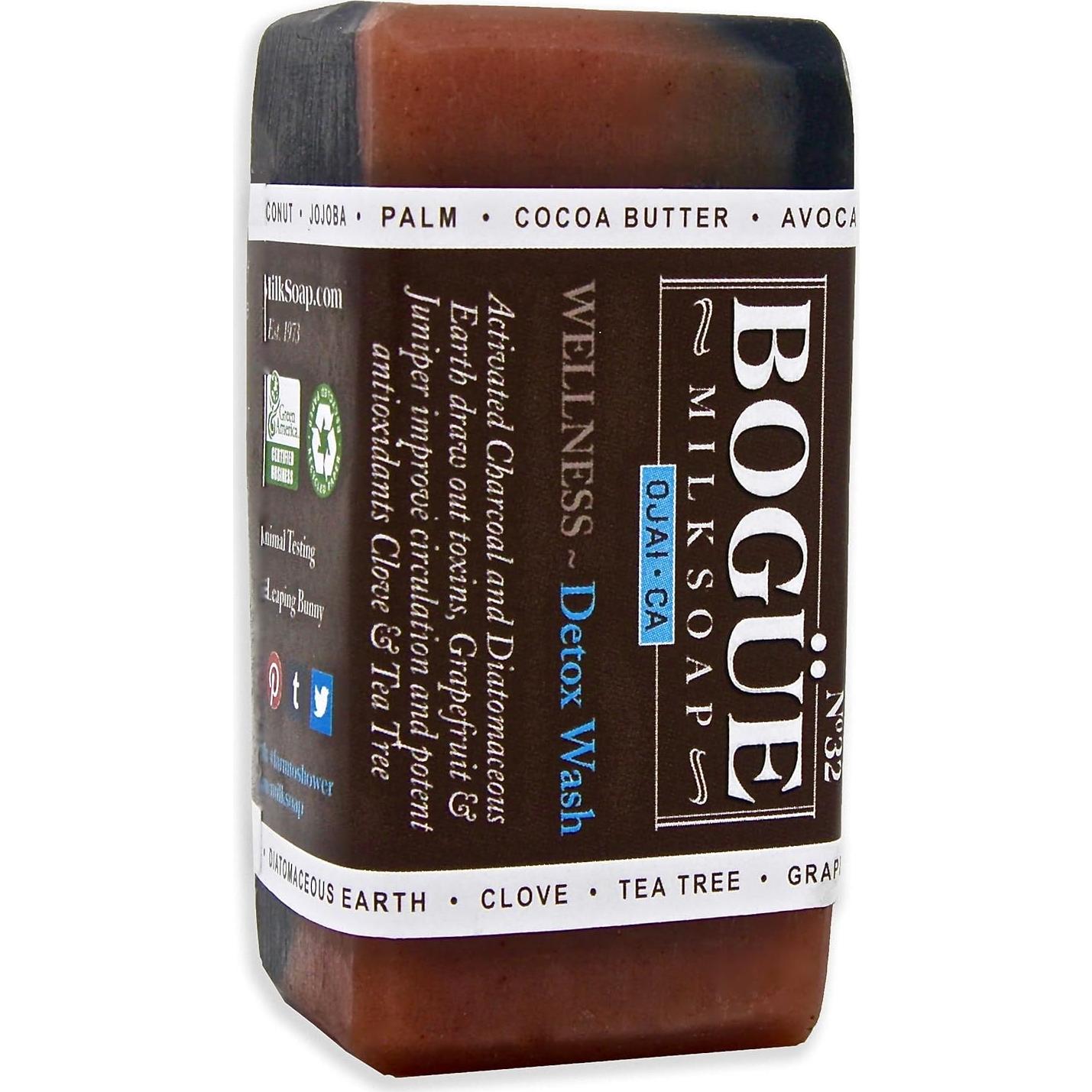 Jabón de Leche de Cabra Orgánico BOGUE WELLNESS Detox 120g