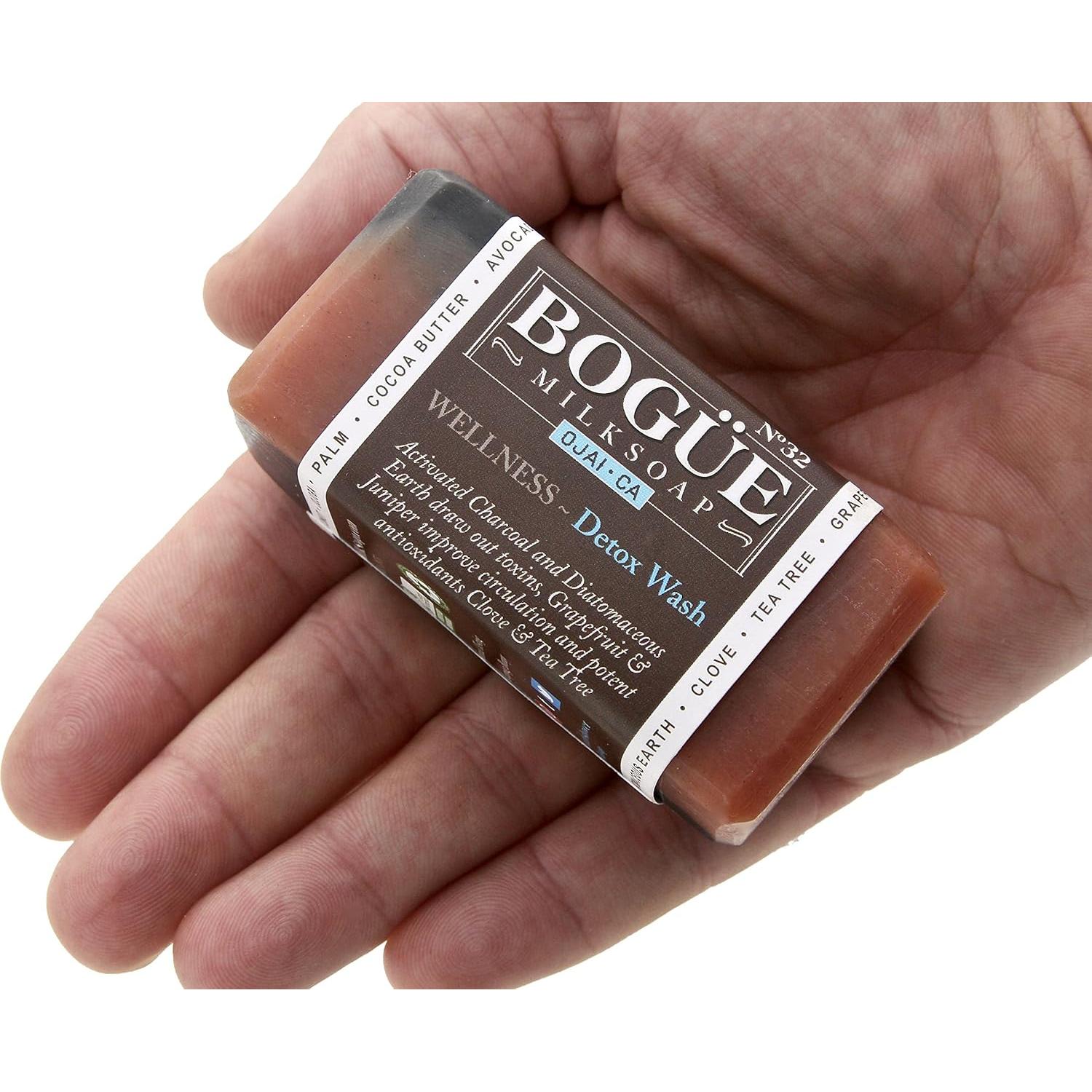 Jabón de Leche de Cabra Orgánico BOGUE WELLNESS Detox 120g