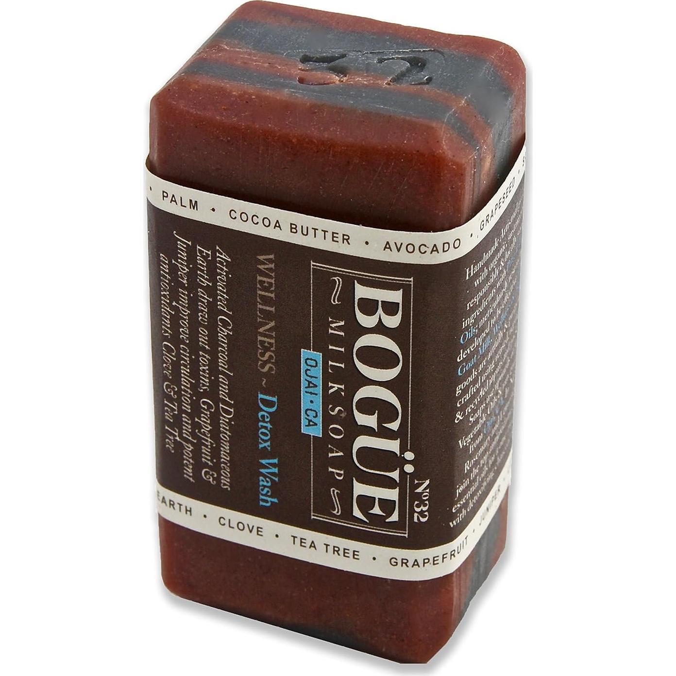 Jabón de Leche de Cabra Orgánico BOGUE WELLNESS Detox 120g