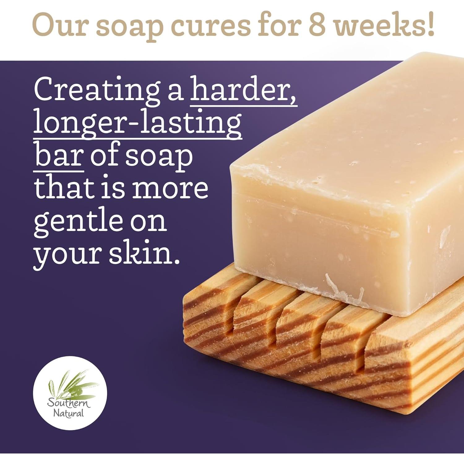 Jabón Natural de Leche de Cabra Southern Natural Lavanda 113g