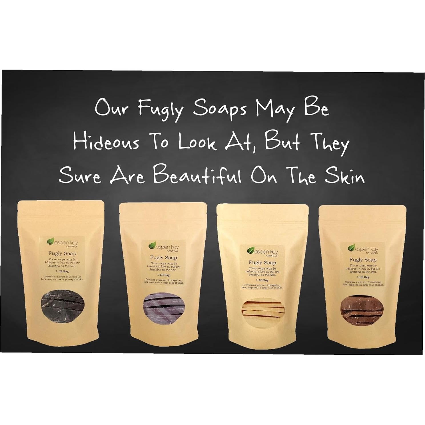 Jabón Feo Aspen Kay Naturals 1 Libra Lavanda y Leche de Cabra