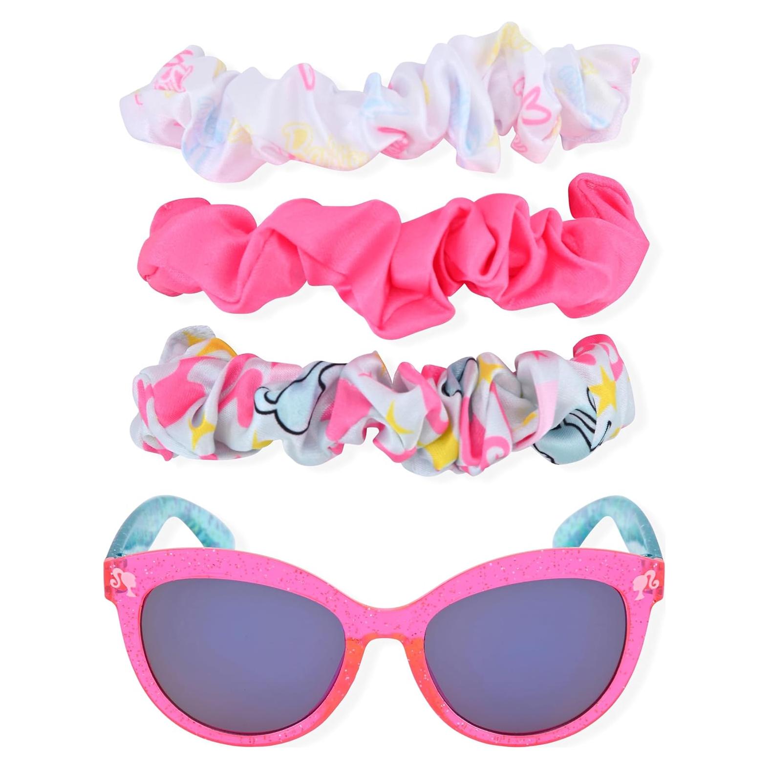 Gafas de sol Cat Eye Barbie para niñas + estuche duro