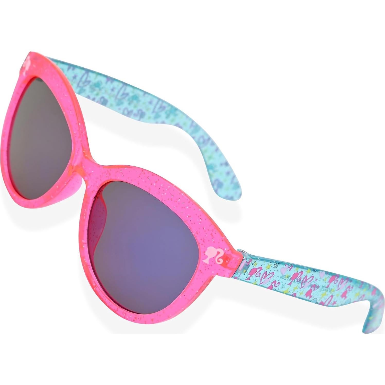Gafas de sol Cat Eye Barbie para niñas + estuche duro