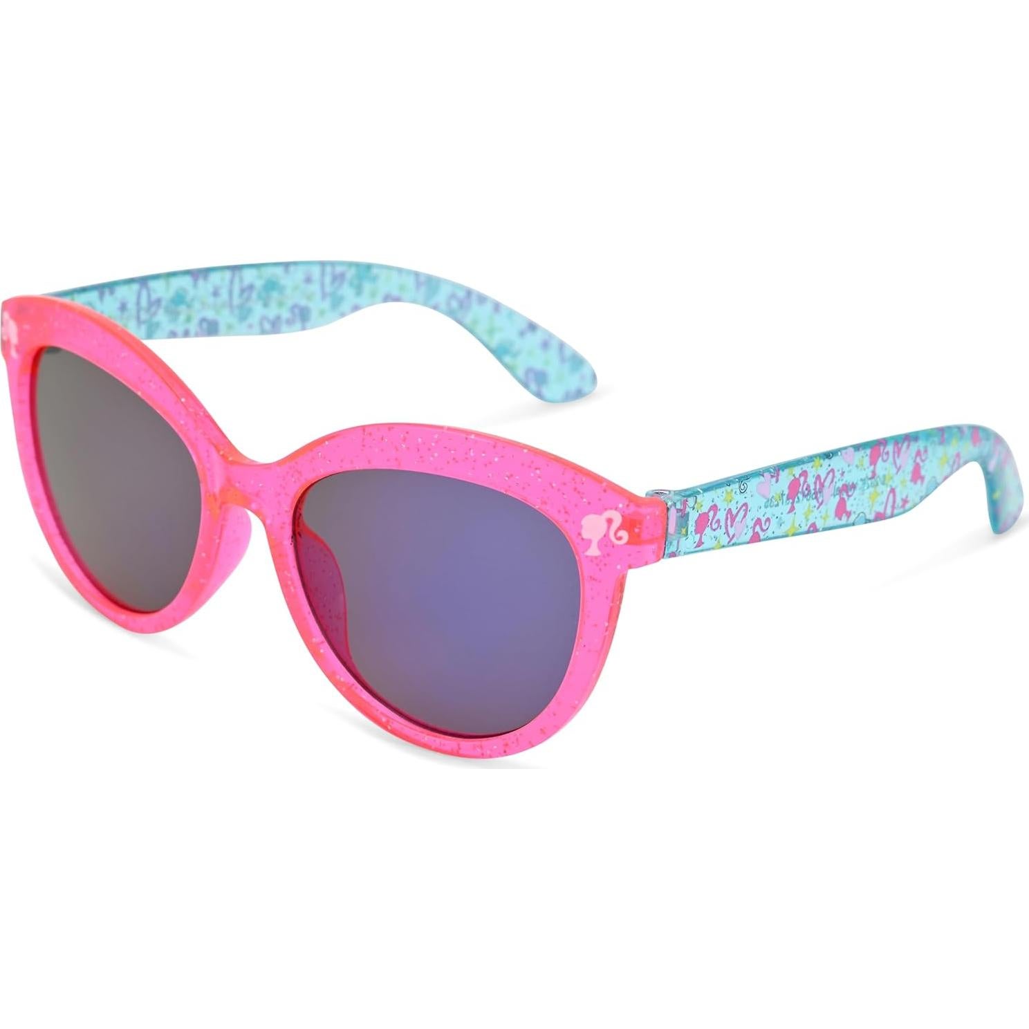 Gafas de sol Cat Eye Barbie para niñas + estuche duro