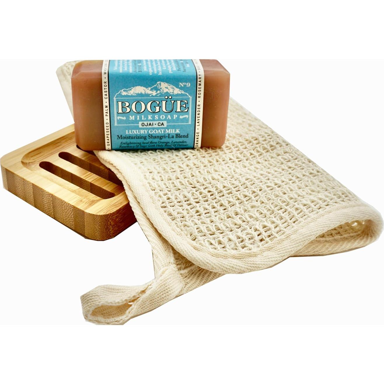 Juego de Jabón Artesanal BOGUE No.9 con Leche de Cabra 138.9g