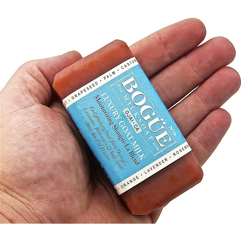 Juego de Jabón Artesanal BOGUE No.9 con Leche de Cabra 138.9g