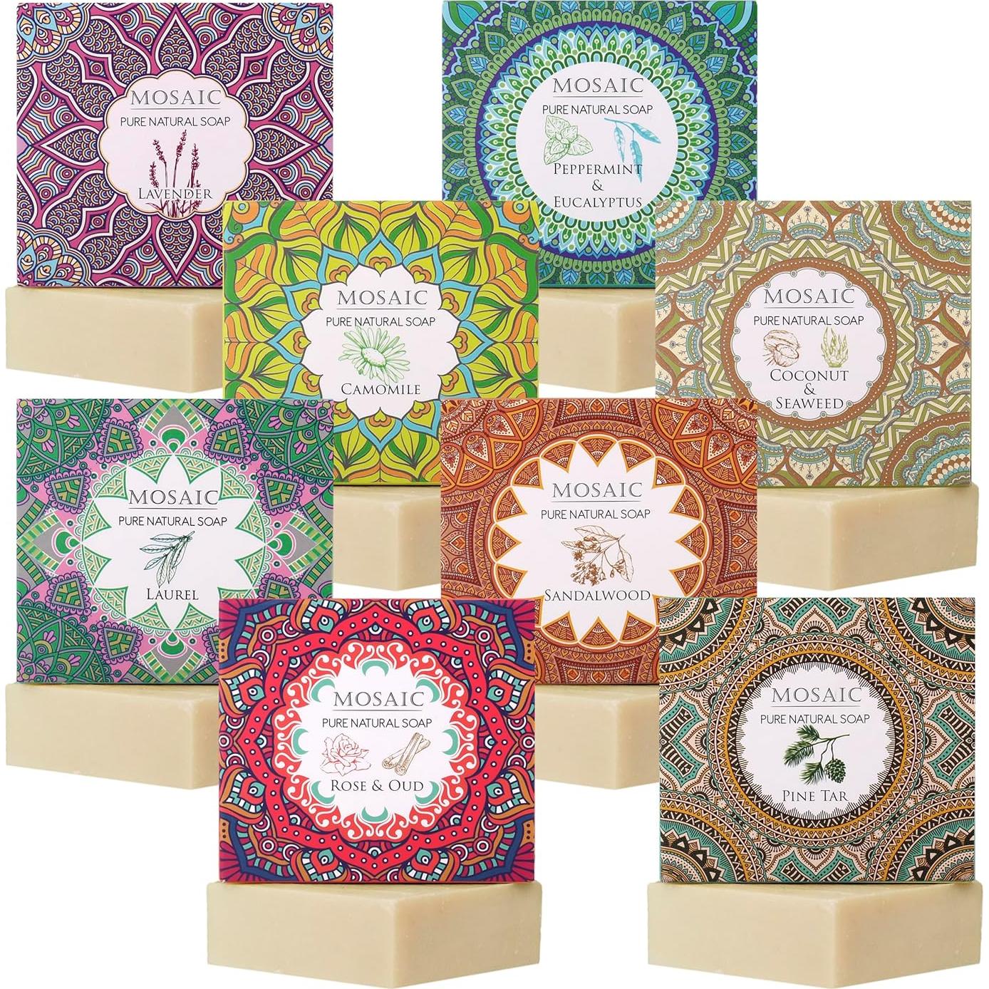 Jabón Natural 100% Orgánico AEGEAN 1.05kg Hidratante Vegano