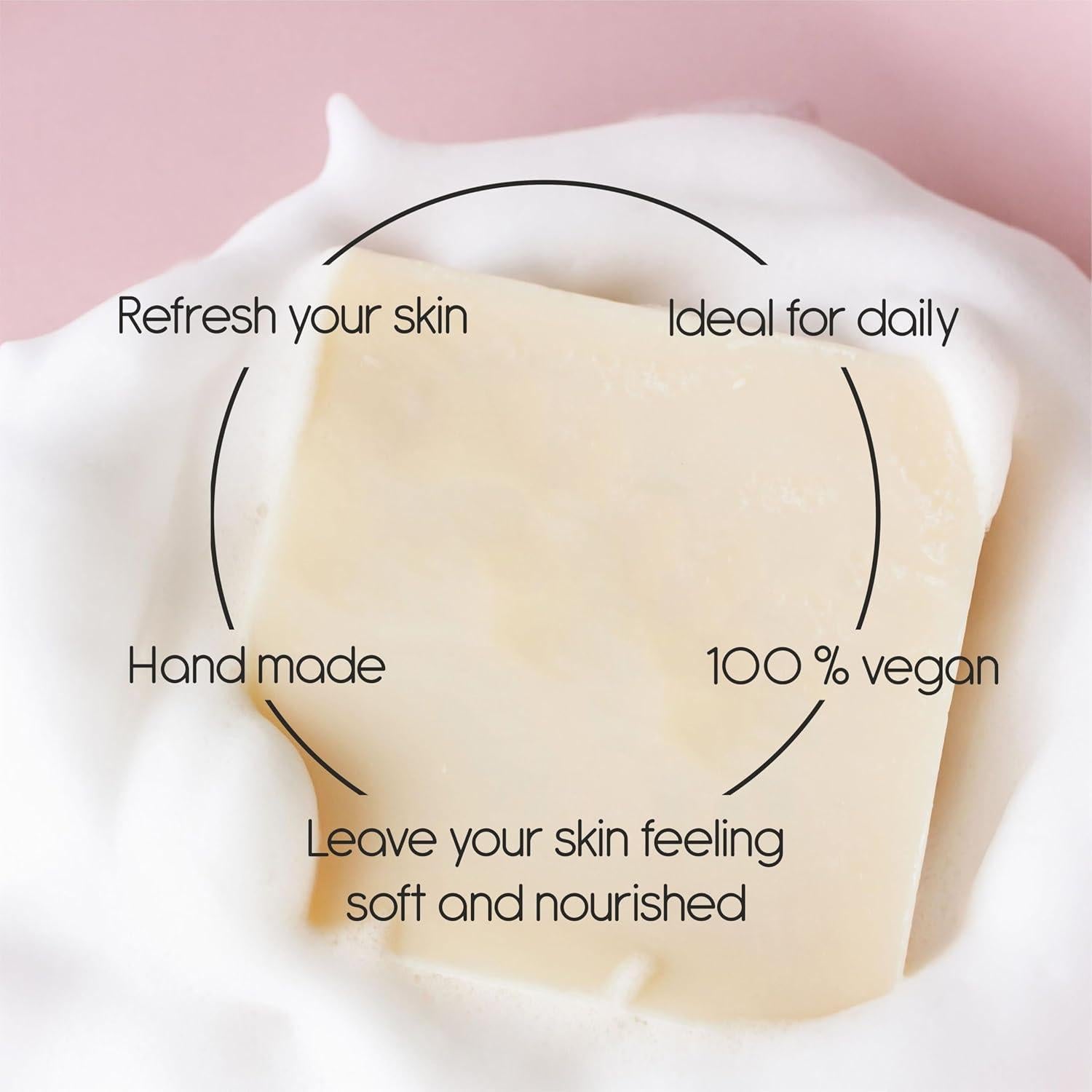 Jabón Natural 100% Orgánico AEGEAN 1.05kg Hidratante Vegano