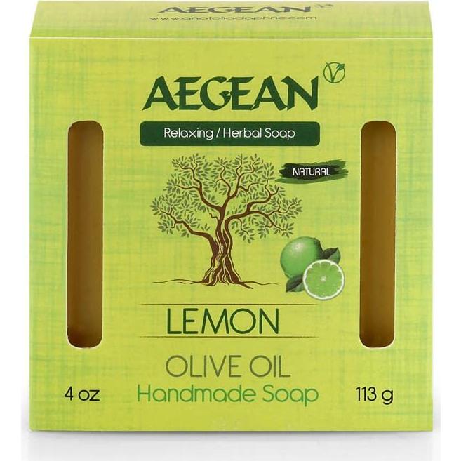 Jabón Natural 100% Orgánico AEGEAN 1.05kg Hidratante Vegano