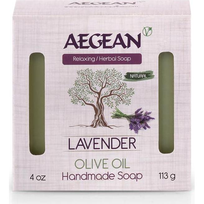 Jabón Natural 100% Orgánico AEGEAN 1.05kg Hidratante Vegano